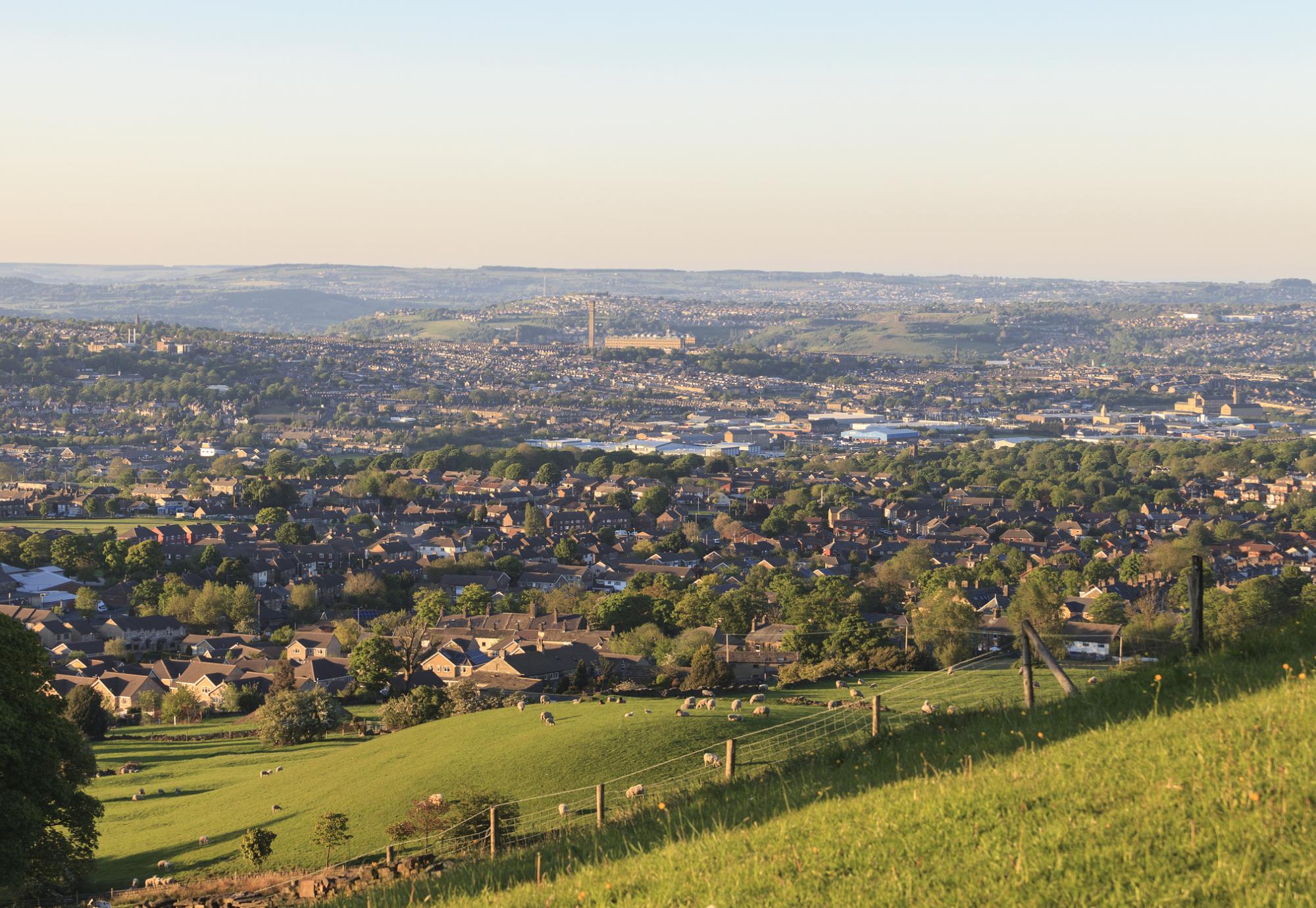 View over Bradford
