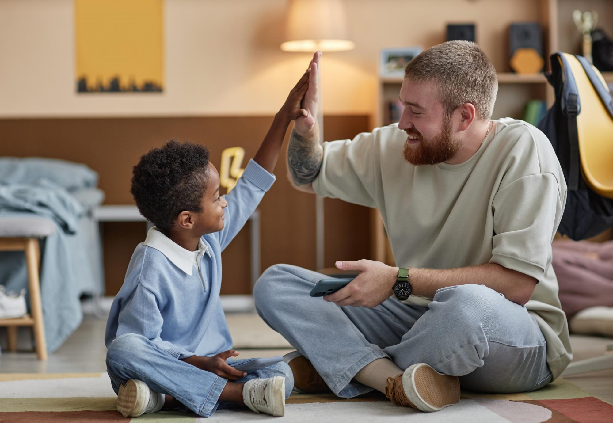 A child in foster care