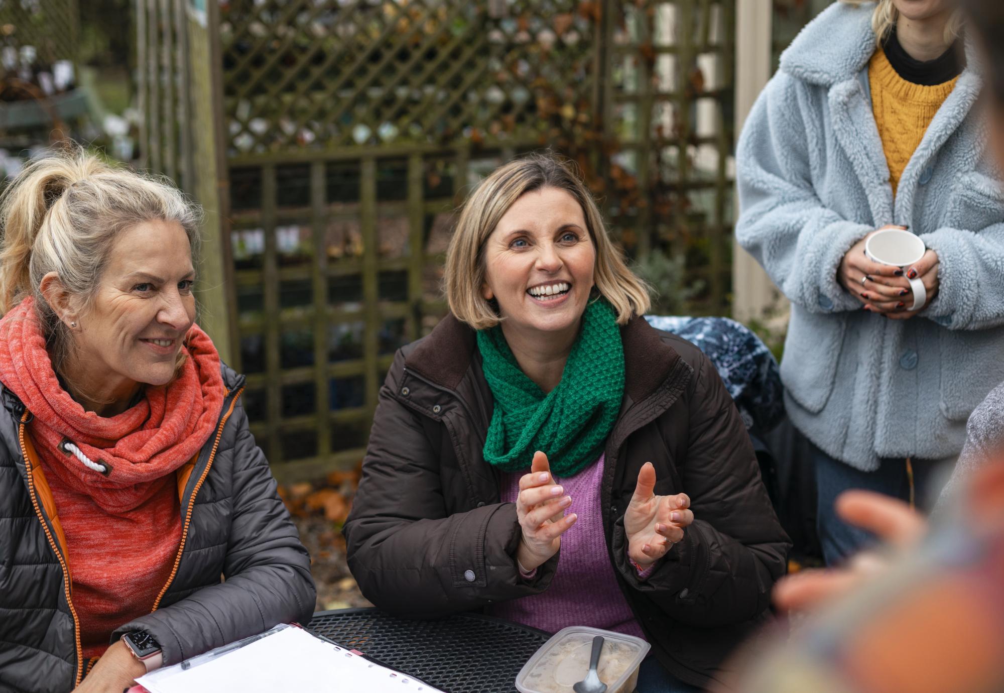 A group of women together