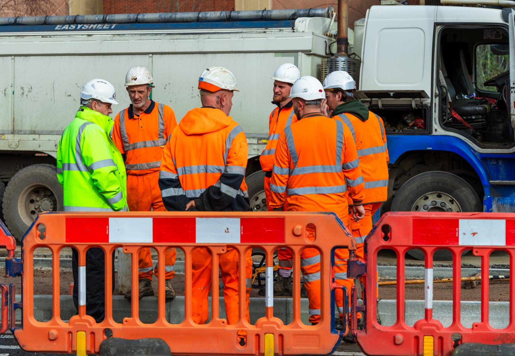 Men at work
