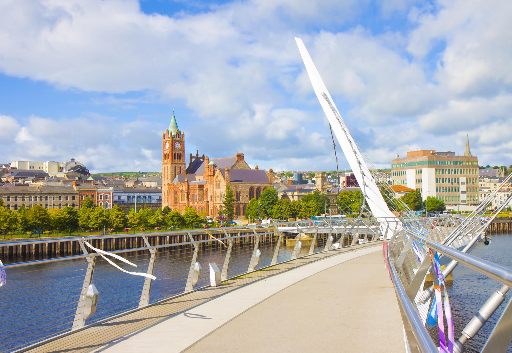 Peace Bridge in Derry/Londonderry