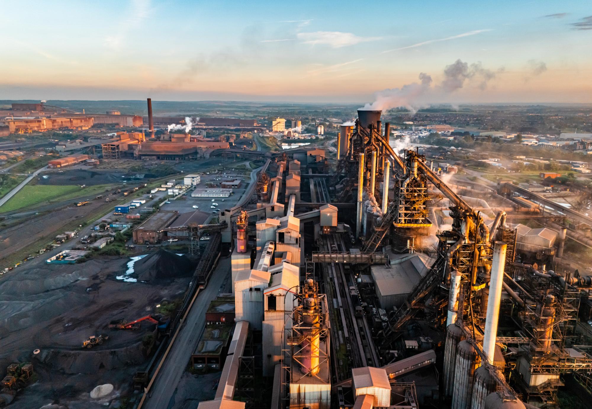 Scunthorpe Steel works