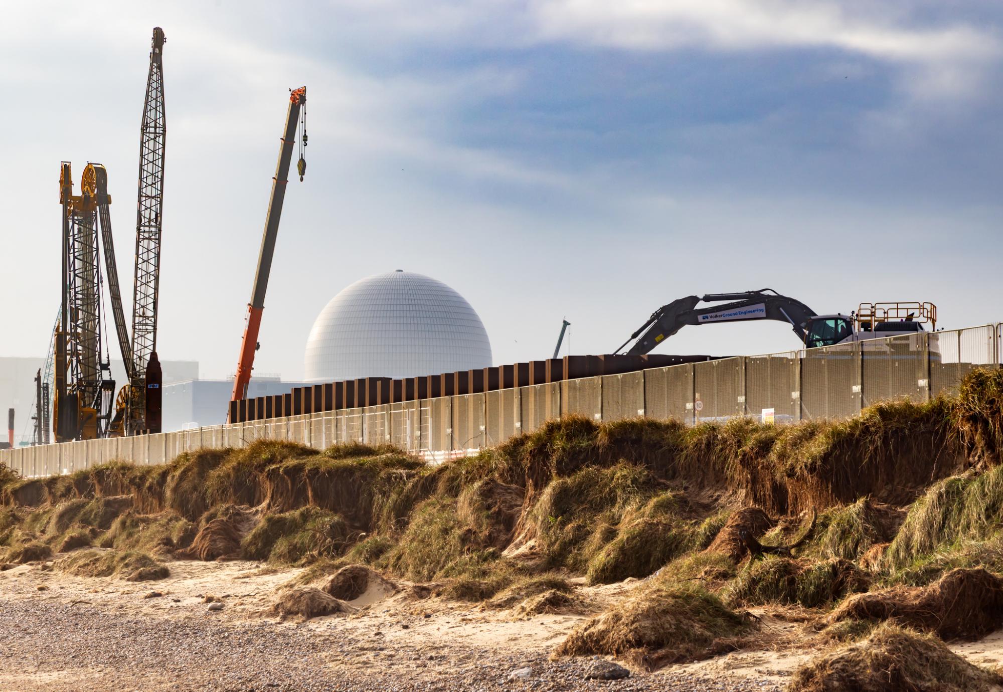 Sizewell C site