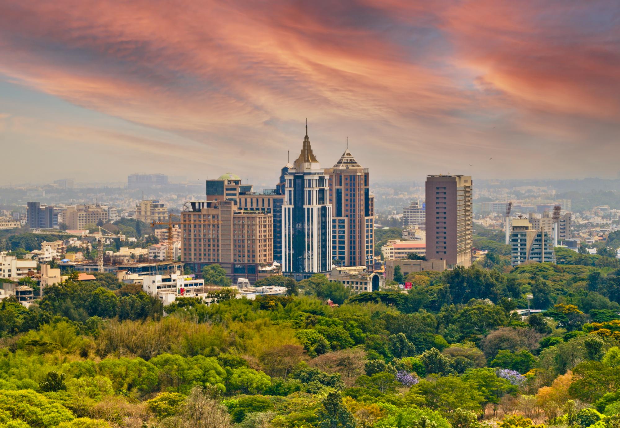 Bangalore skyline
