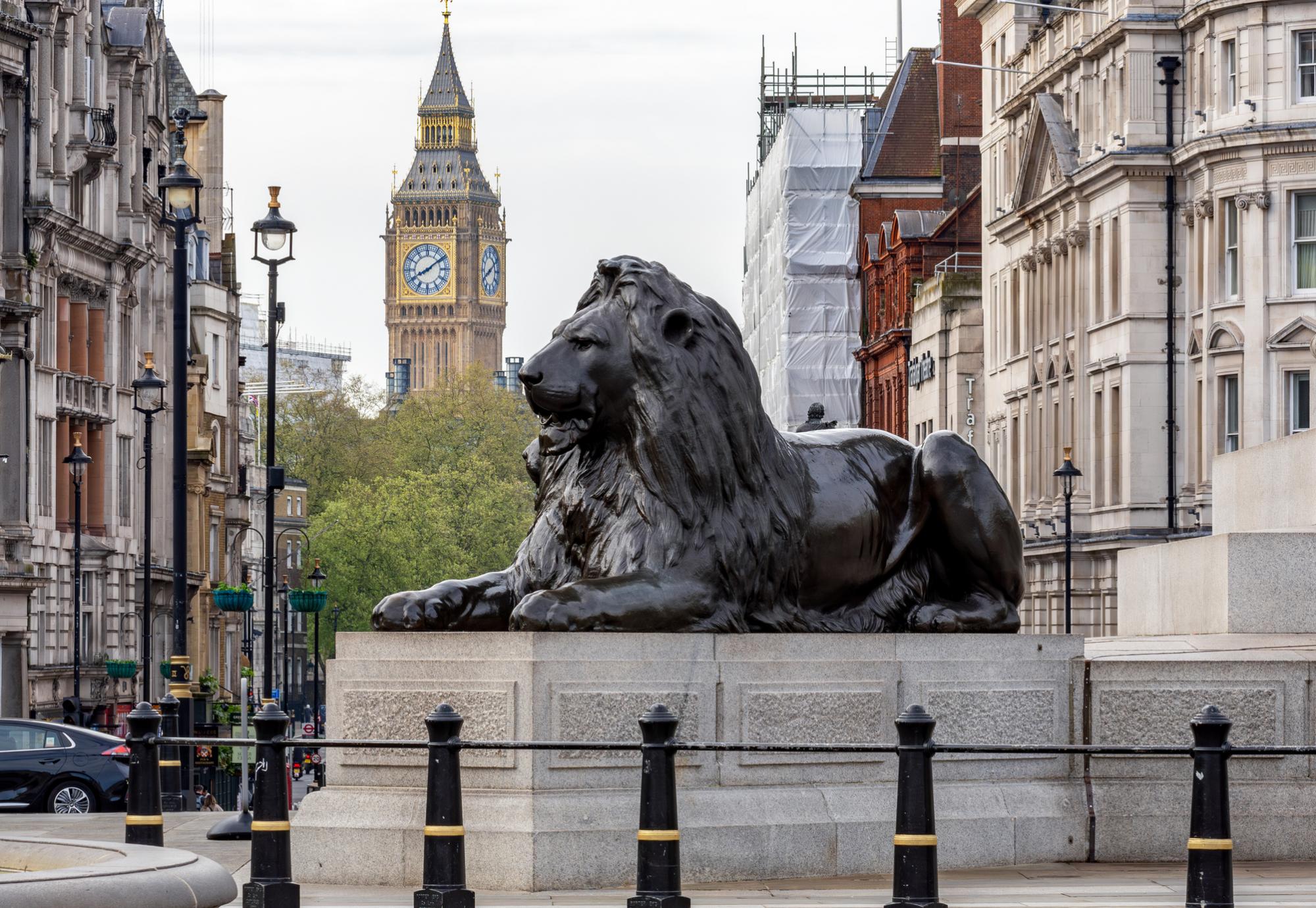 Big Ben from Trafalgar Square
