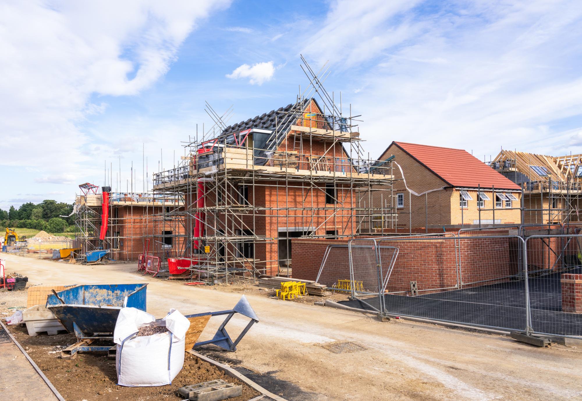 New houses in UK
