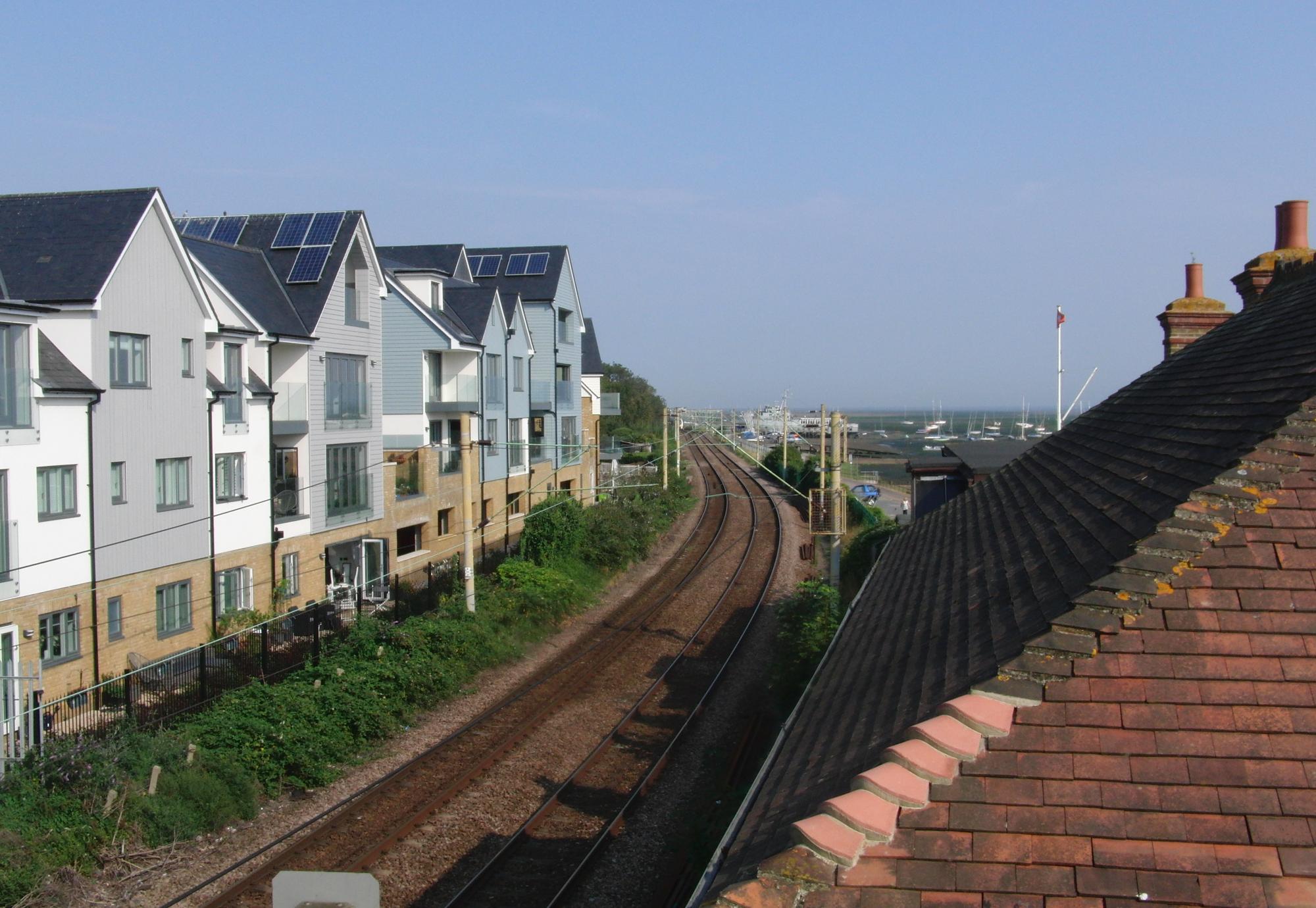 Homes near station