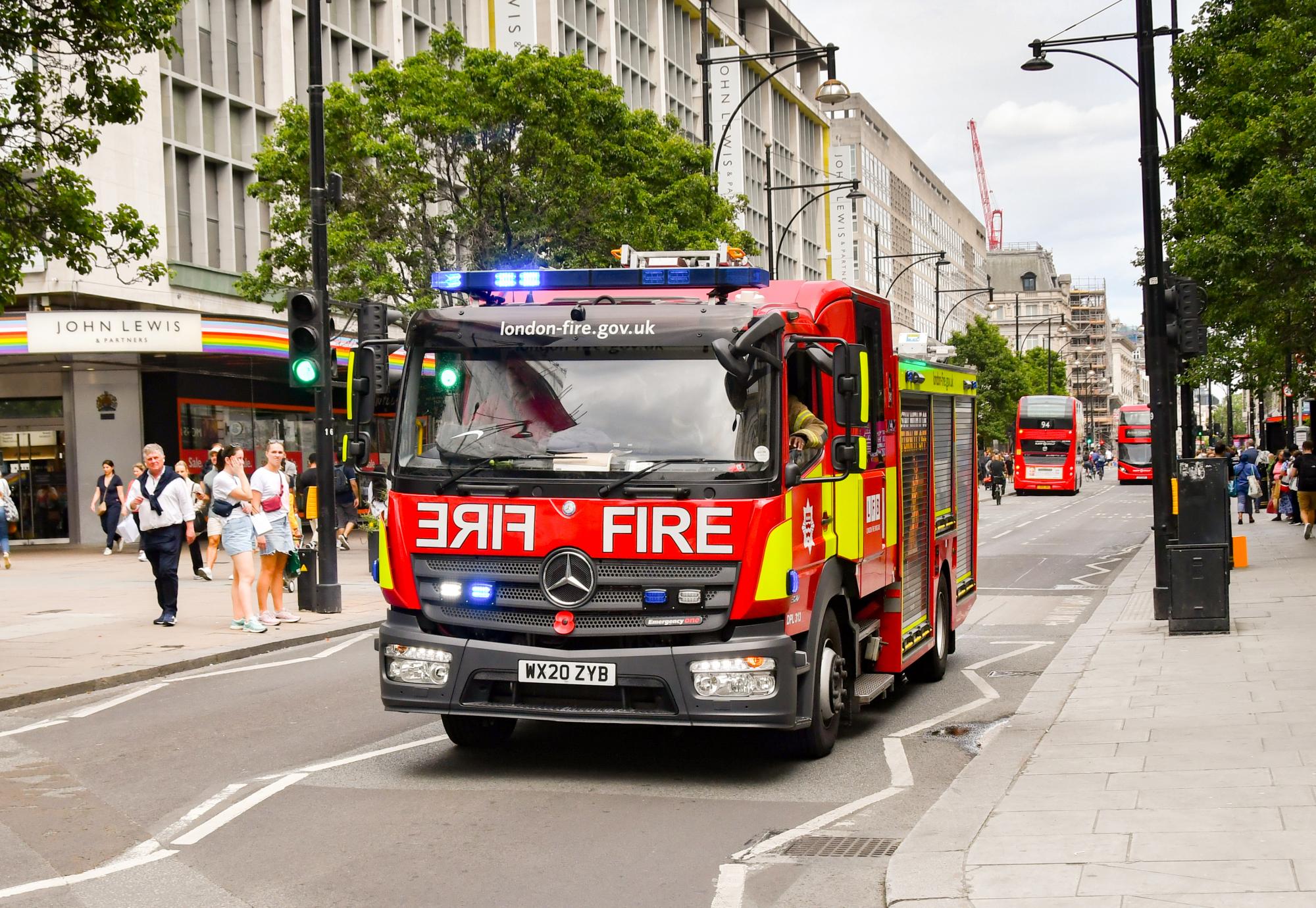 London fire brigade