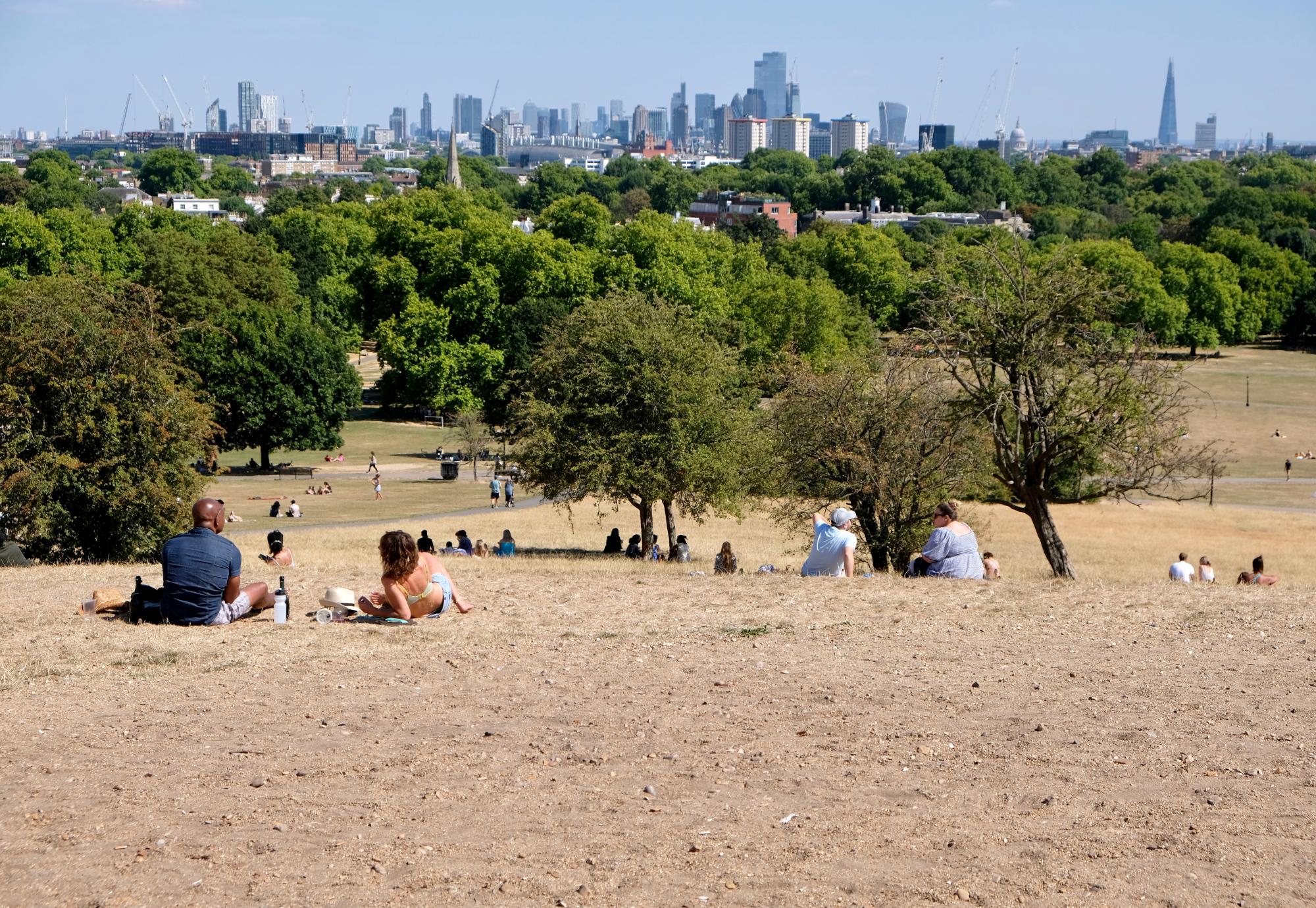 London heatwave