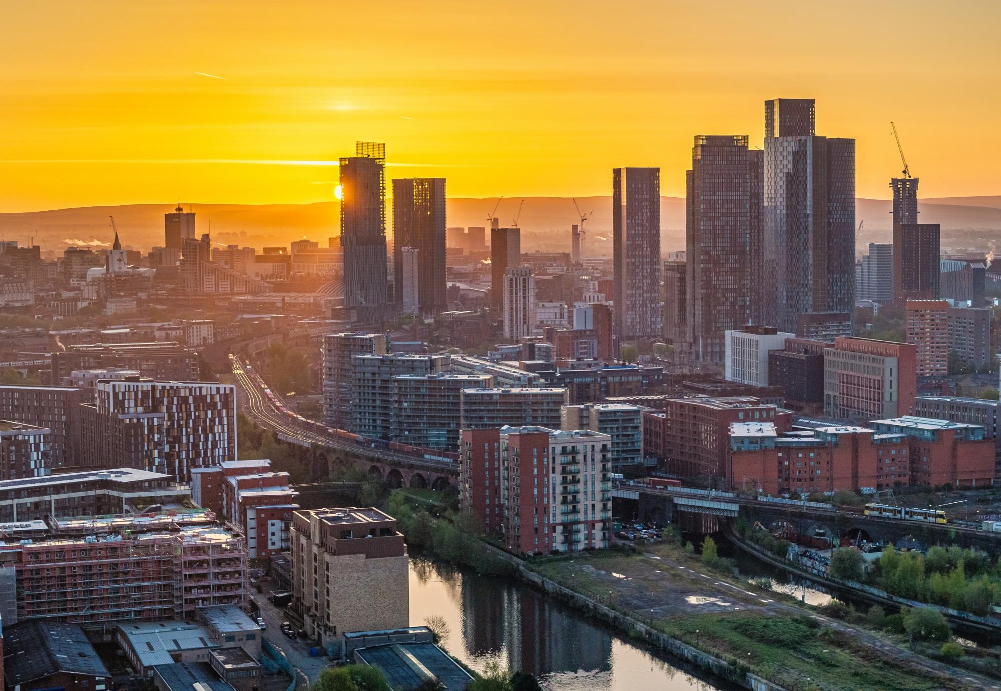 Manchester sunrise