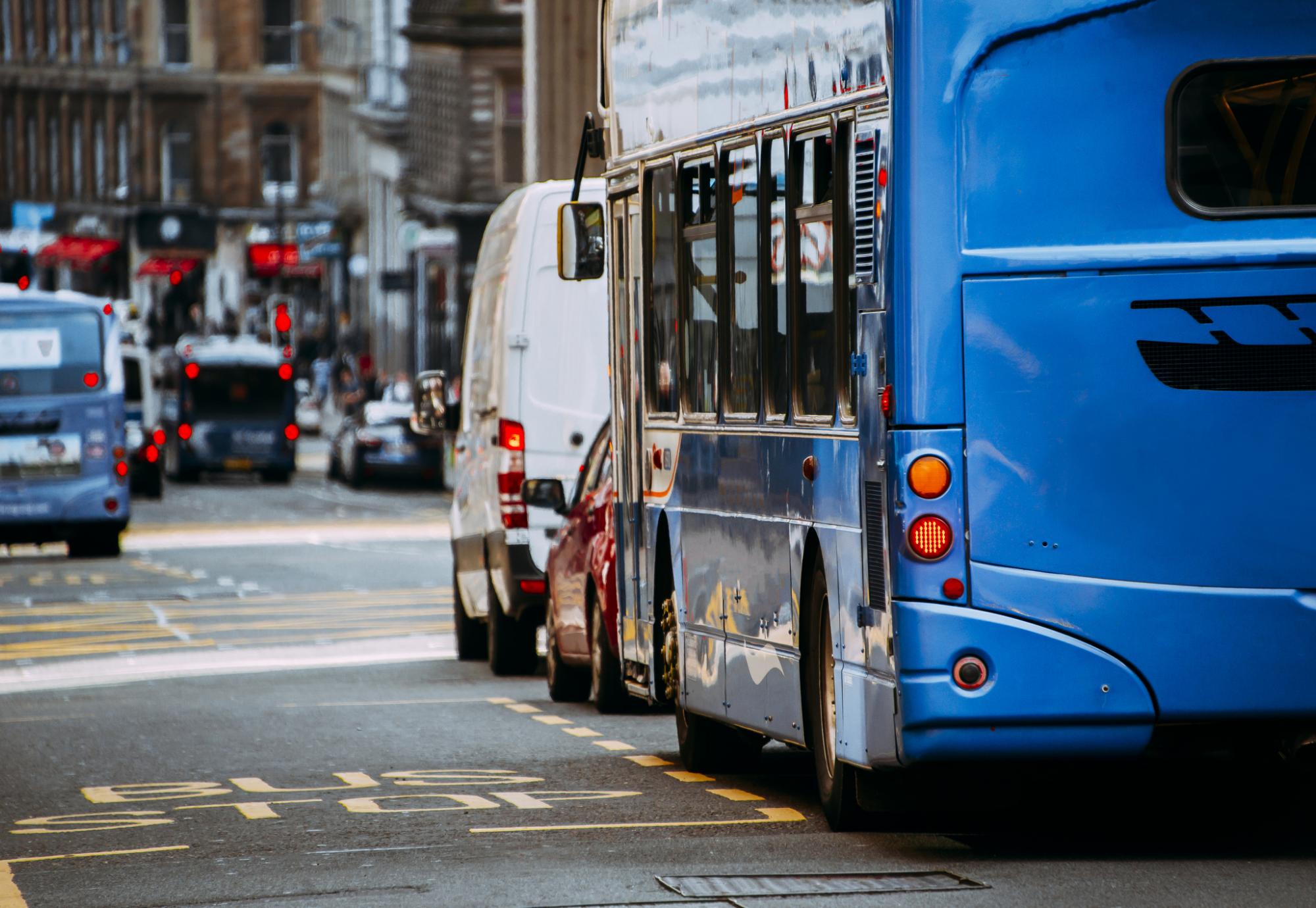 Bus in Glasgow