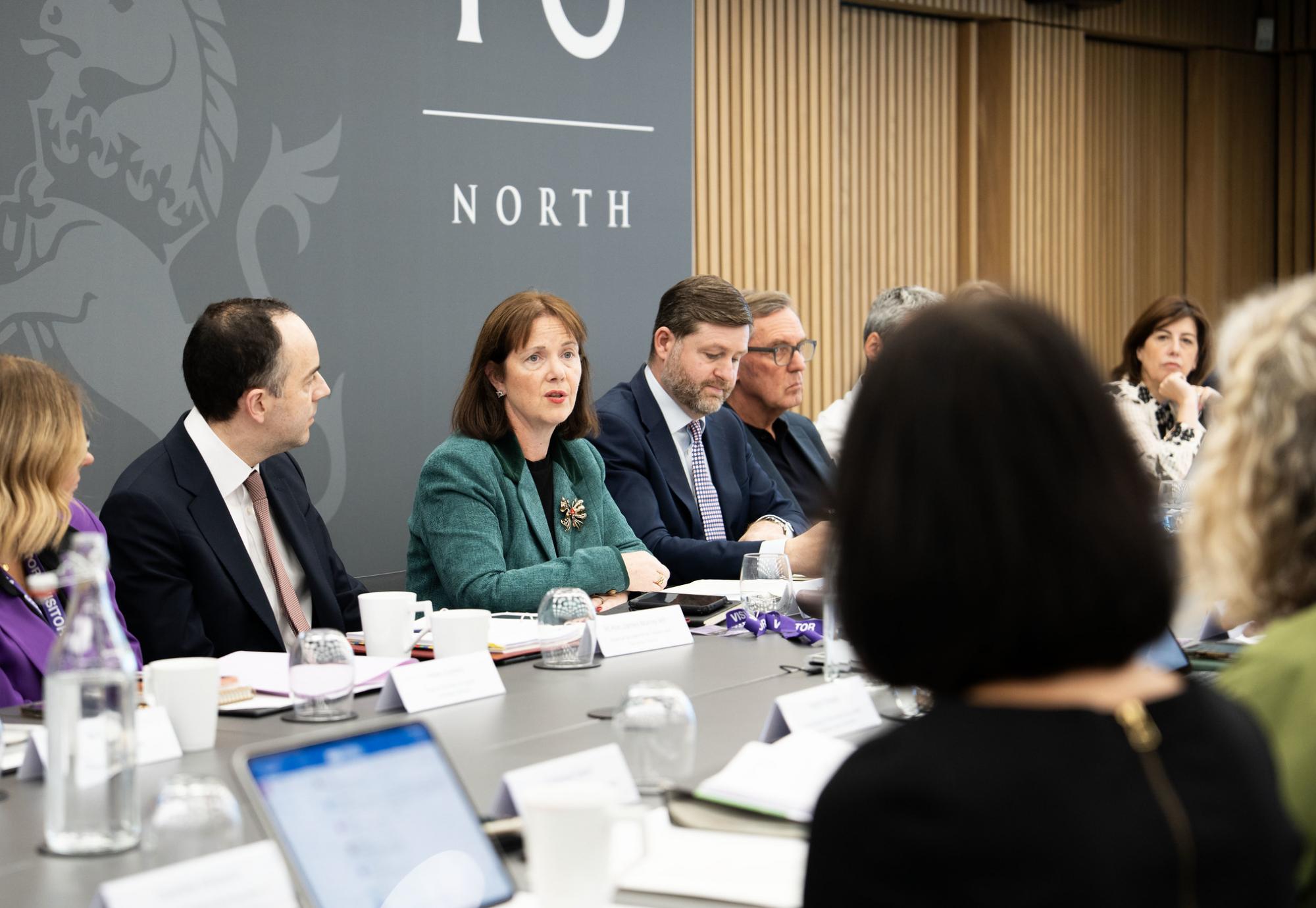 Claire Ward speaking at Number 10 North