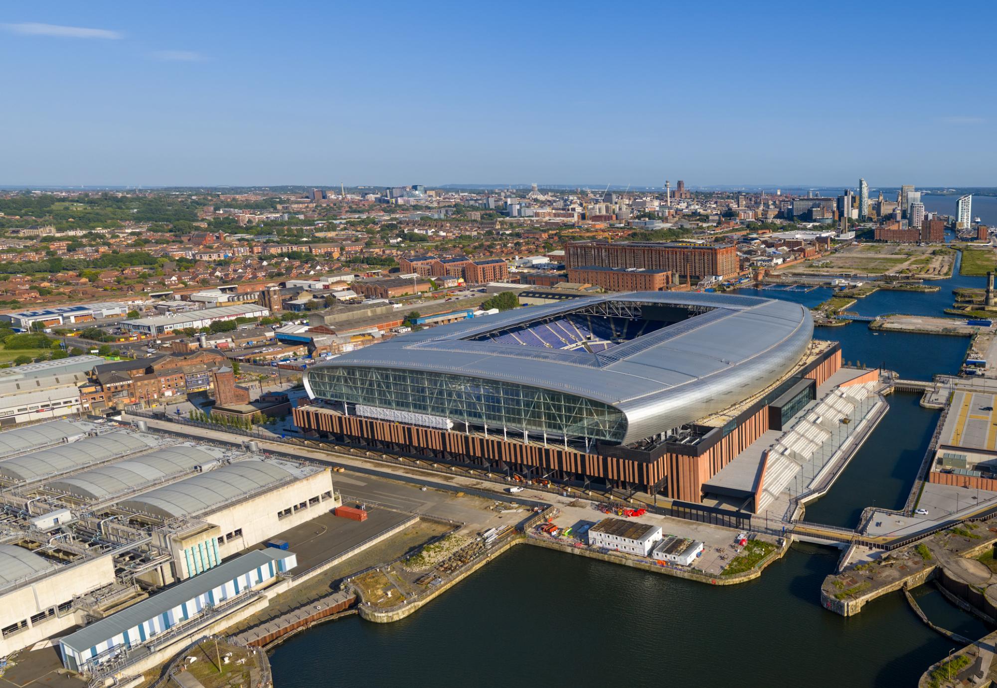 Hill Dickinson Stadium in Liverpool