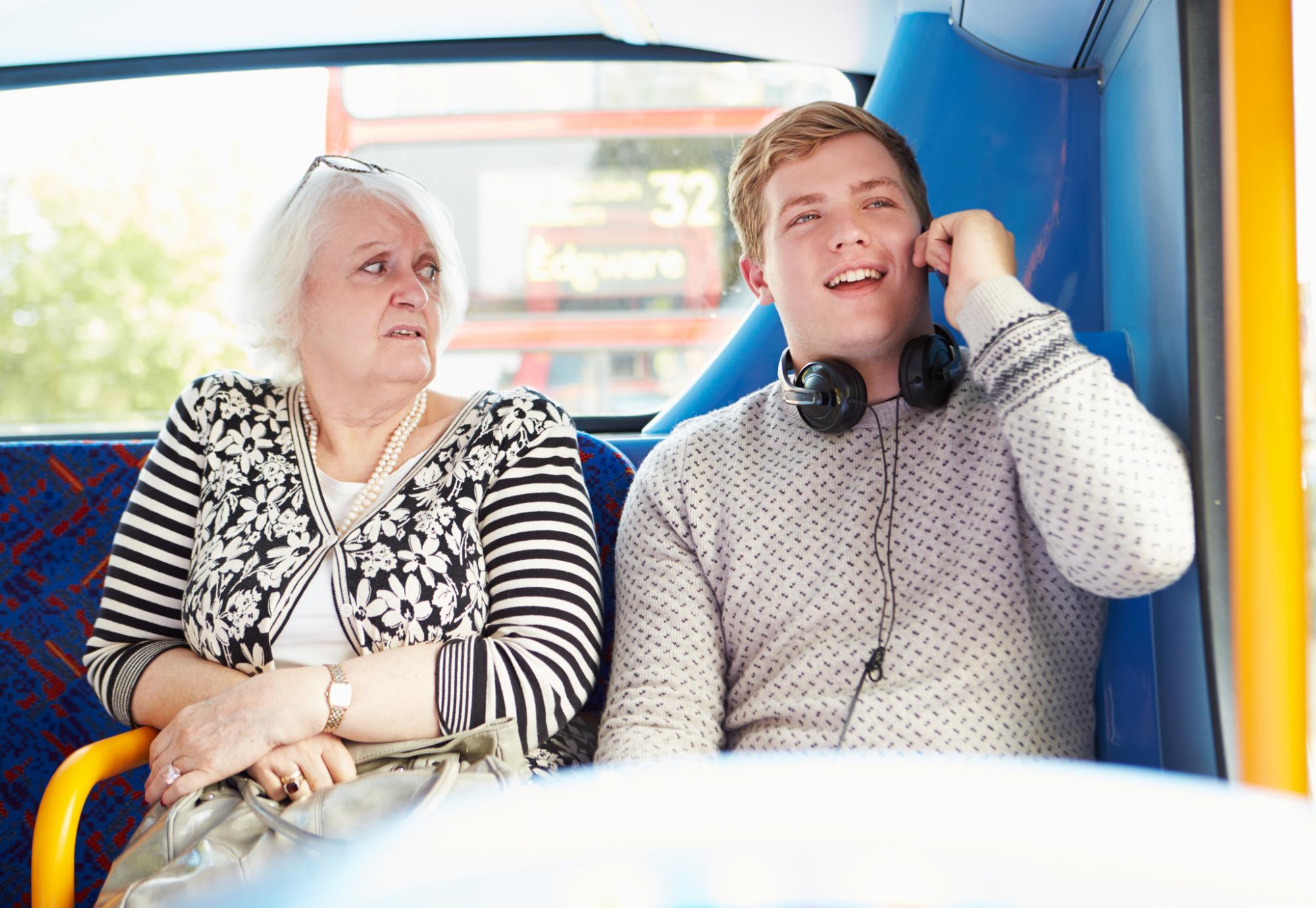 Antisocial behaviour on bus