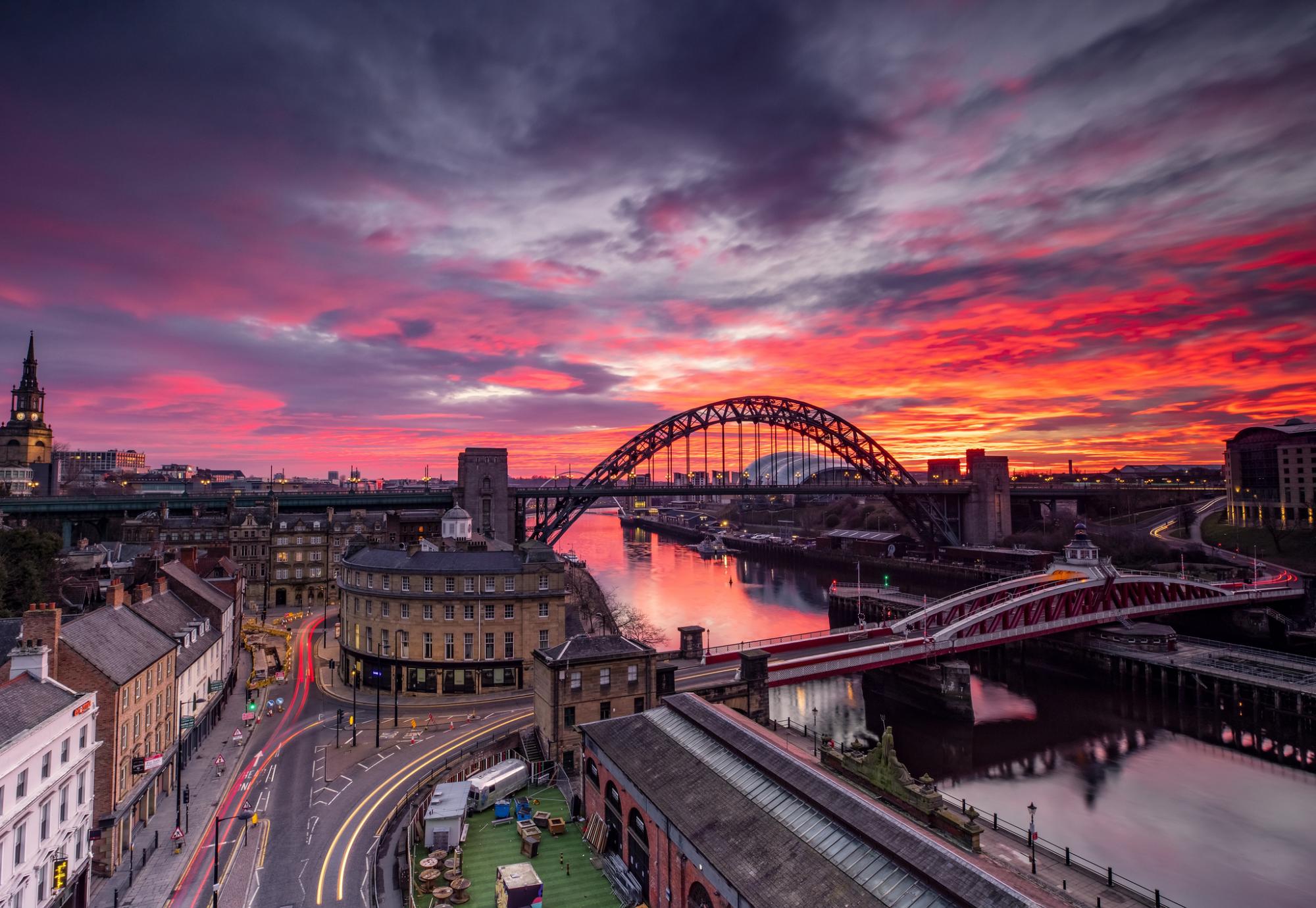 Newcastle skyline