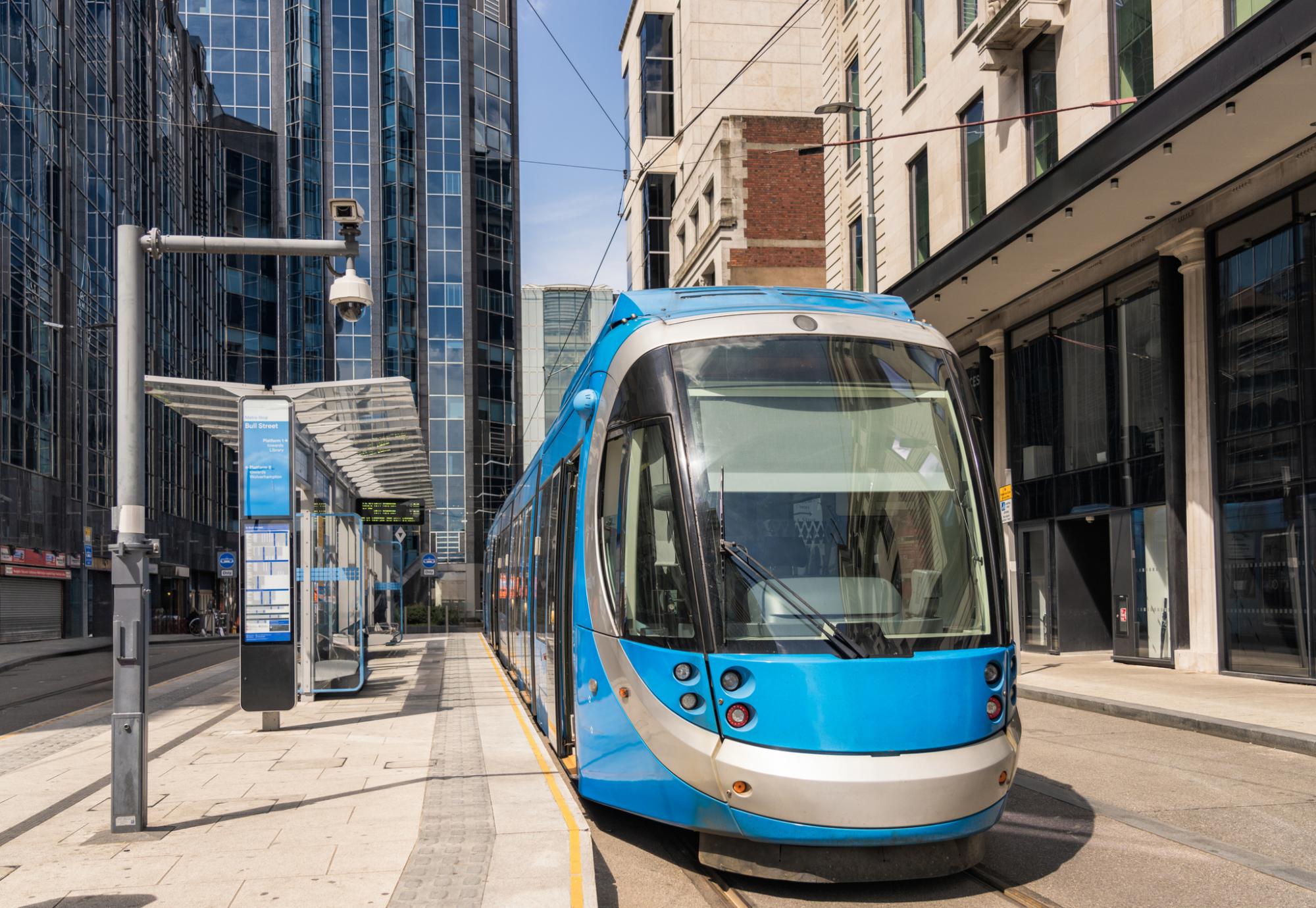 Tram in Birmingham