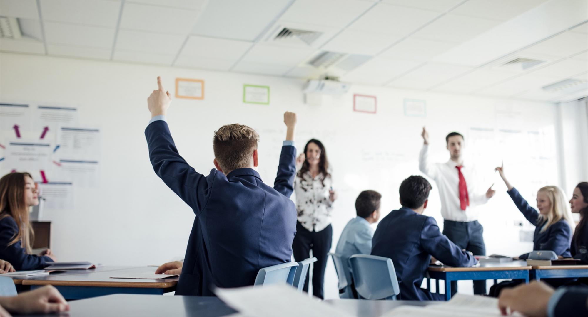 Lesson in school