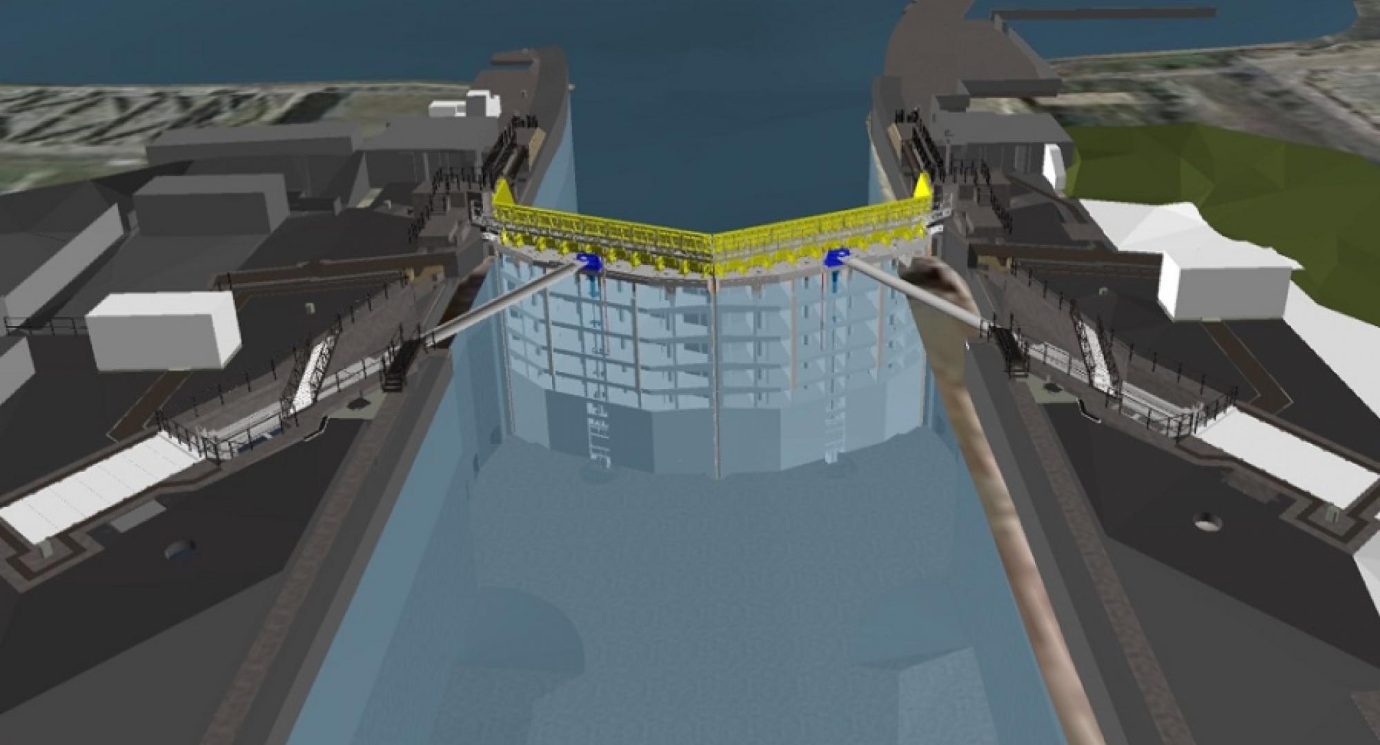 Port of Tilbury’s new £34 million flood defences 