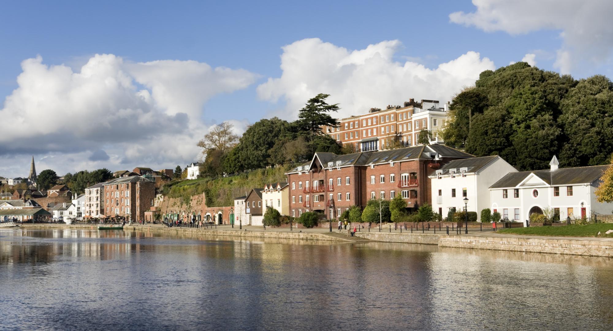 The River Exe, Exeter