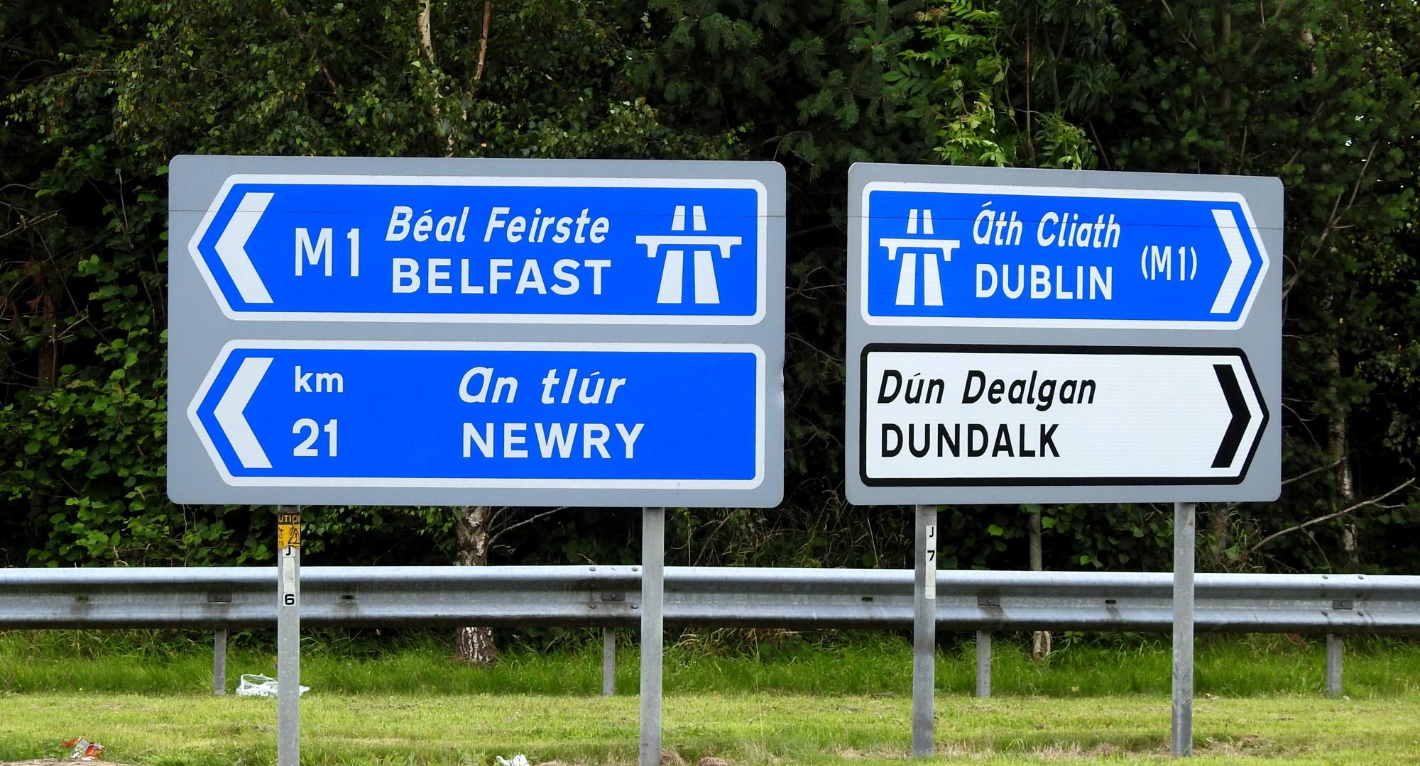 Ireland road signs