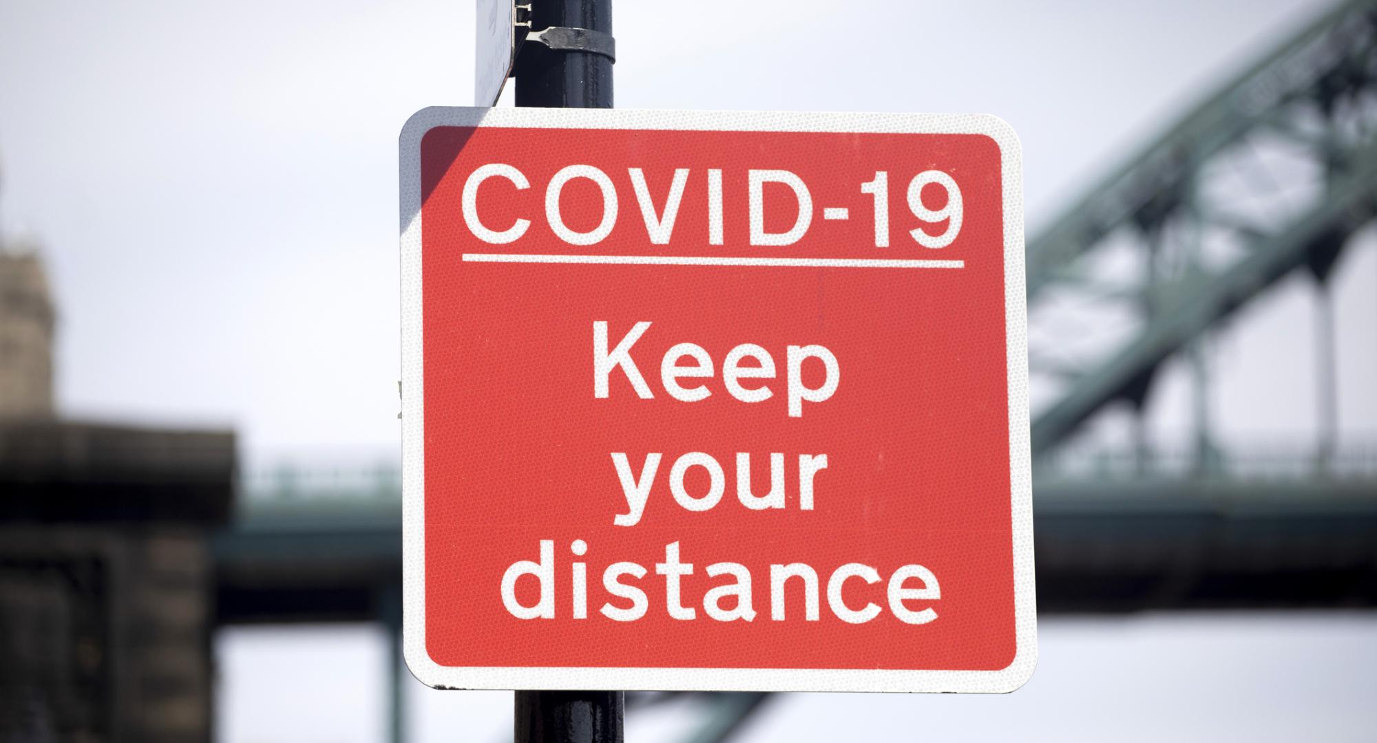 Covid-19 sign