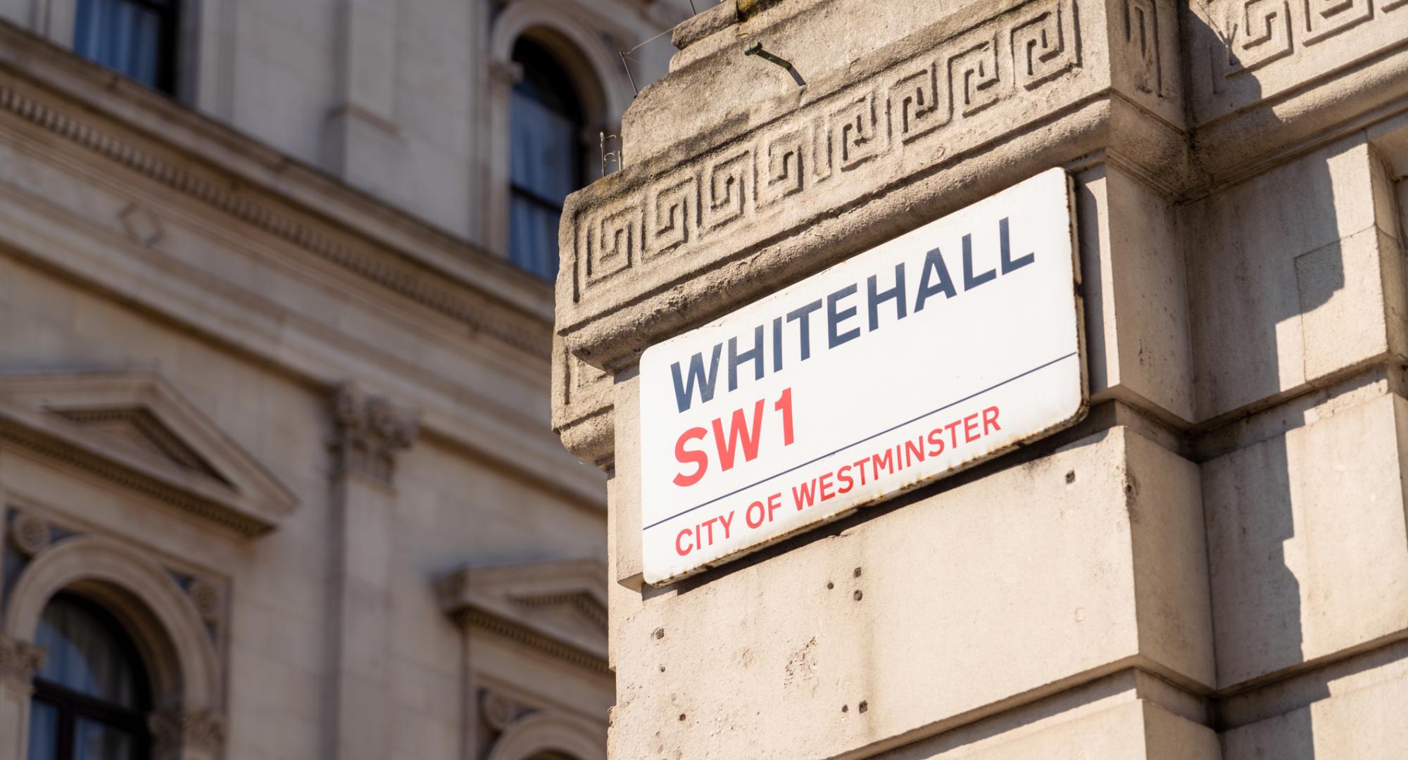 Whitehall sign