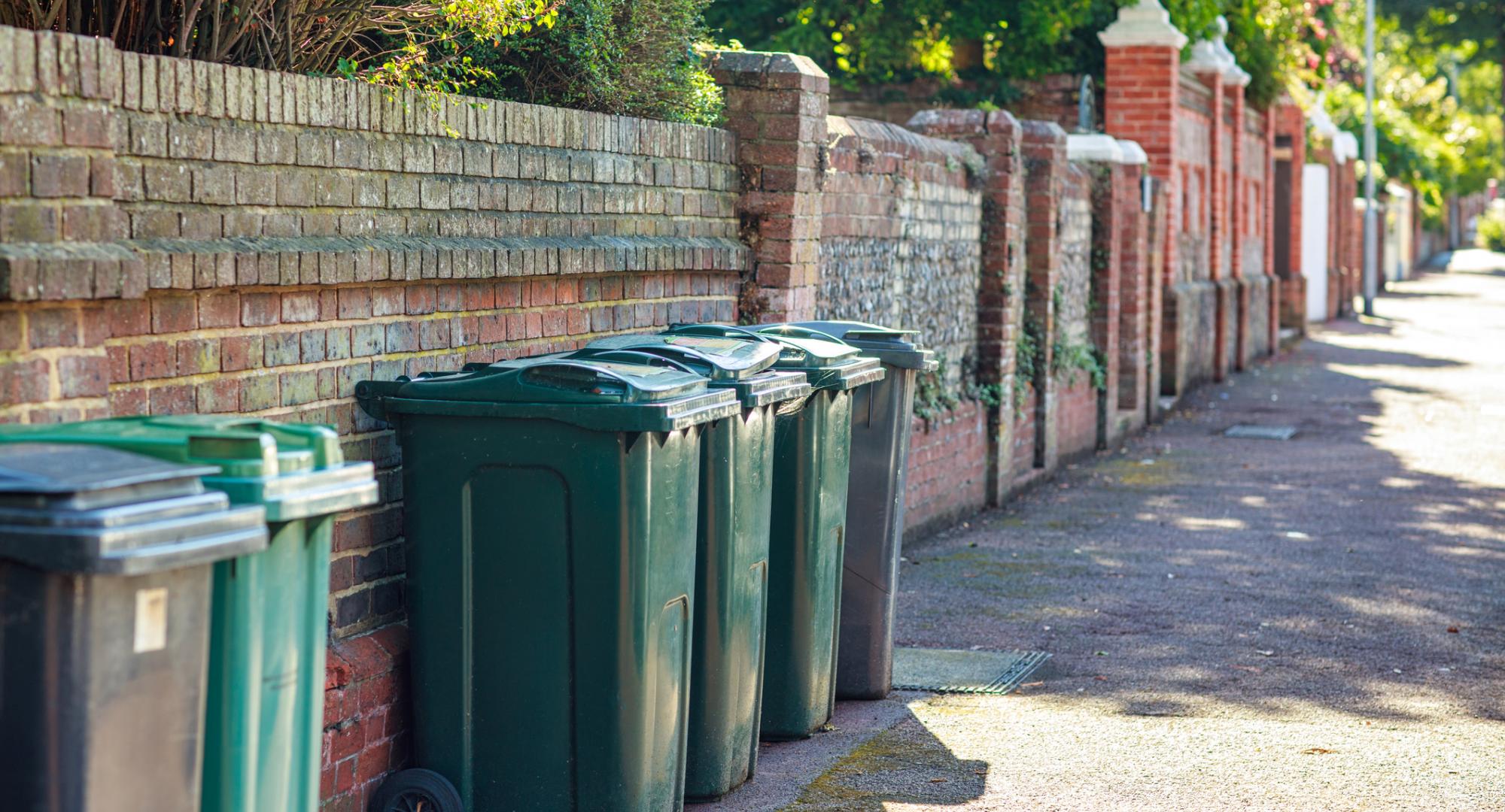 Wheelie bins