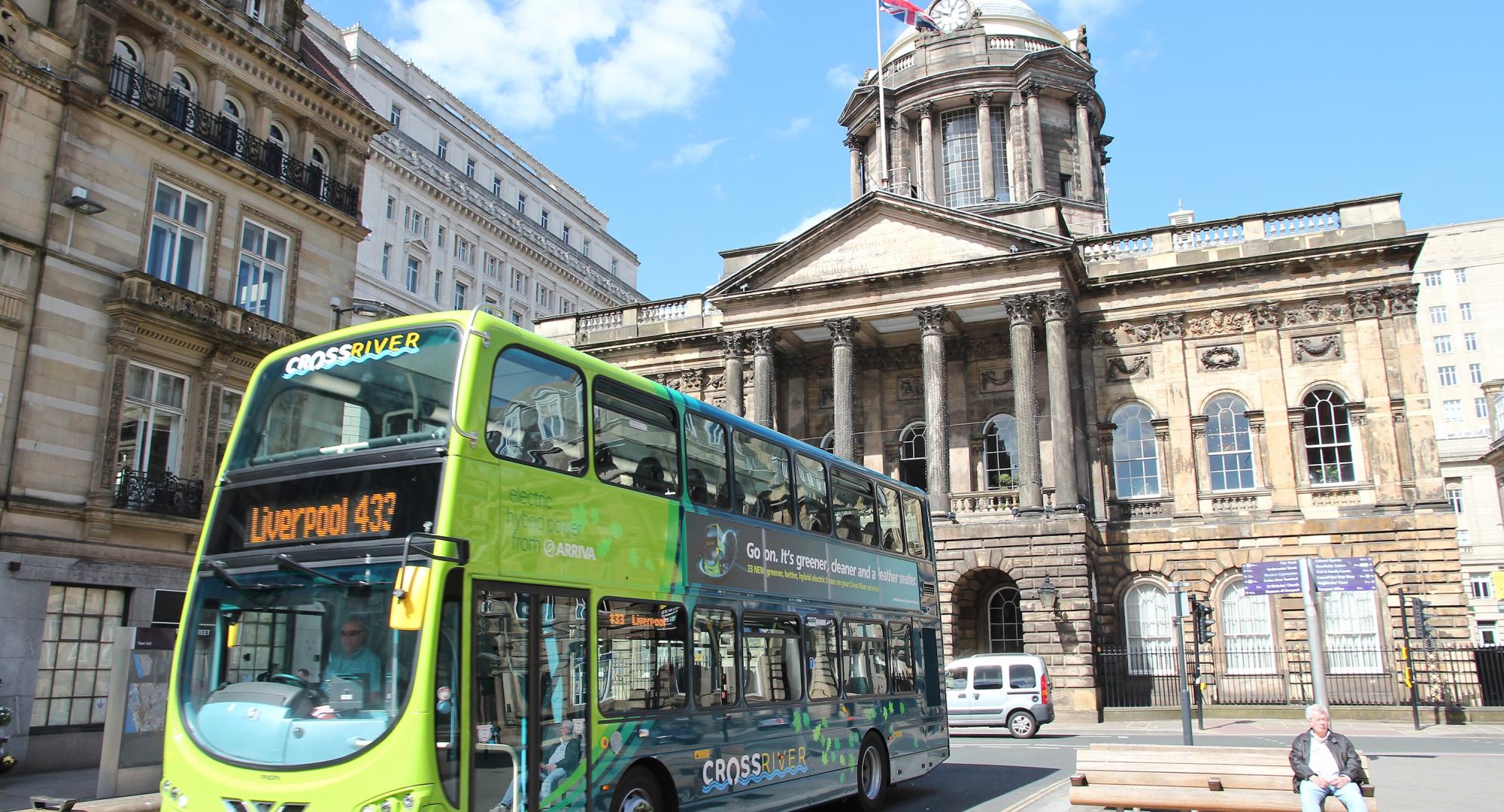 Bus in Liverpool