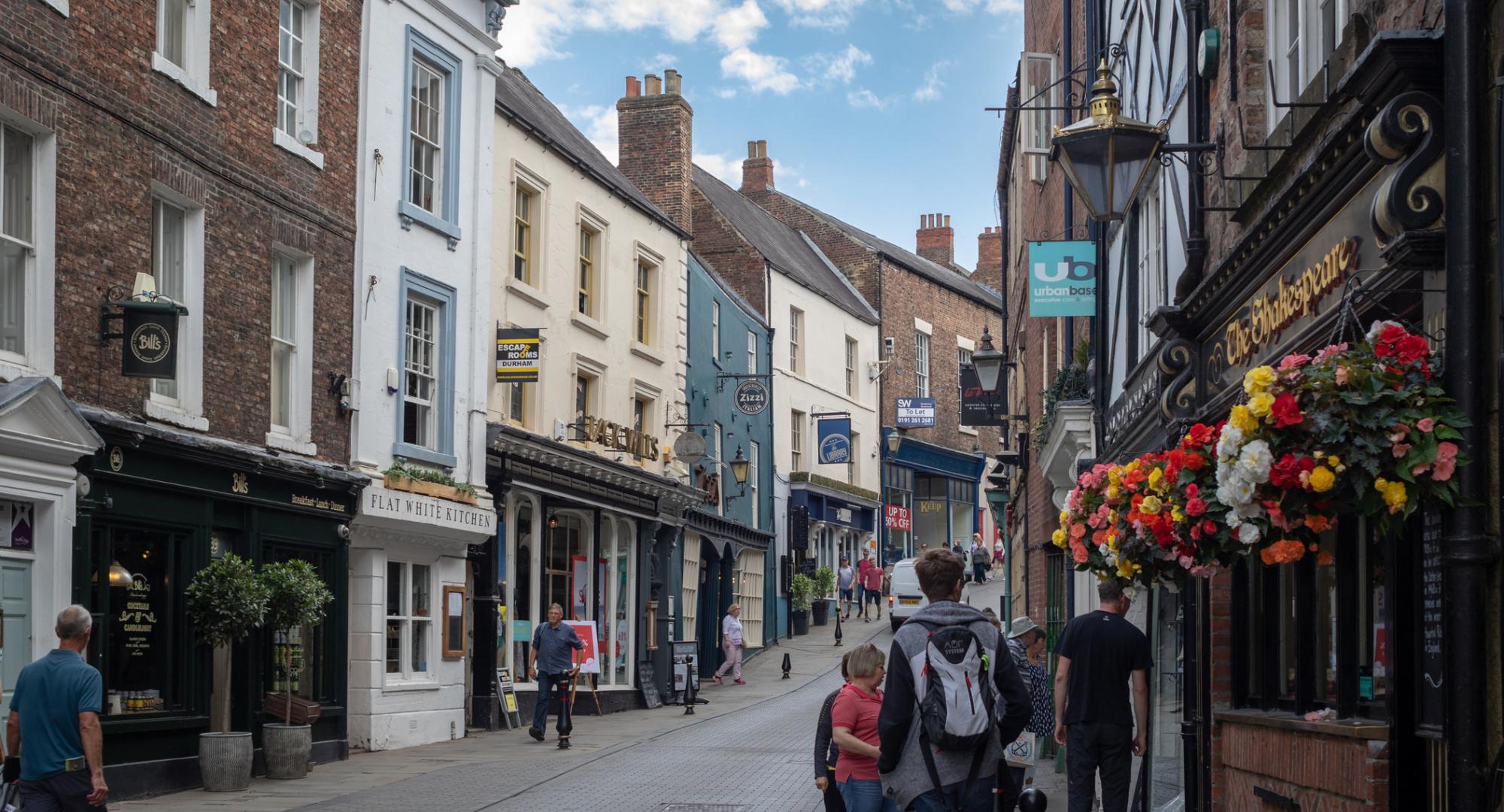 Street in Durham city centre