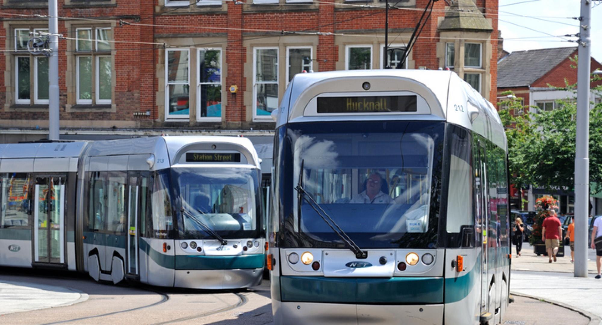 Nottingham tram