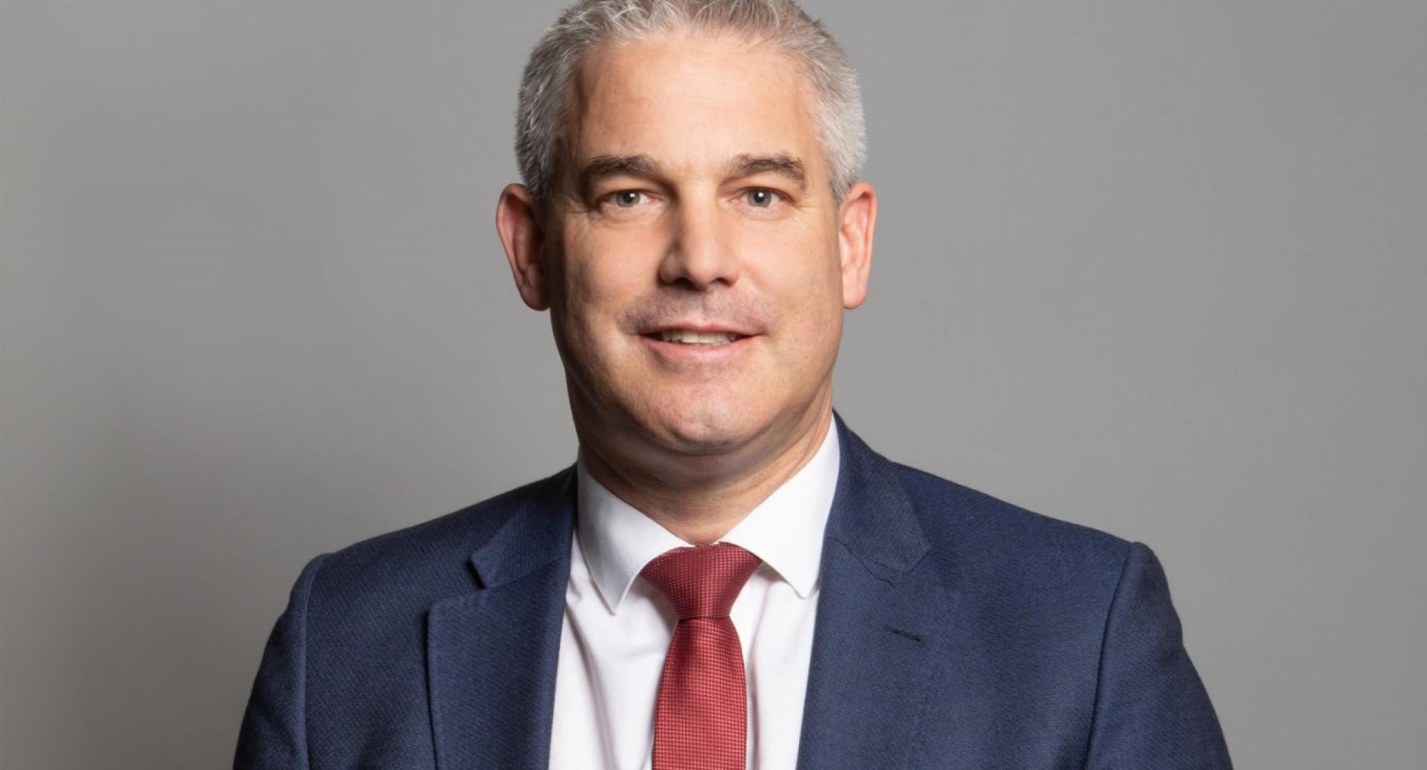 Official portrait of Steven Barclay. Photo credit: Parliament Official Portraits, https://members.parliament.uk/member/4095/portrait