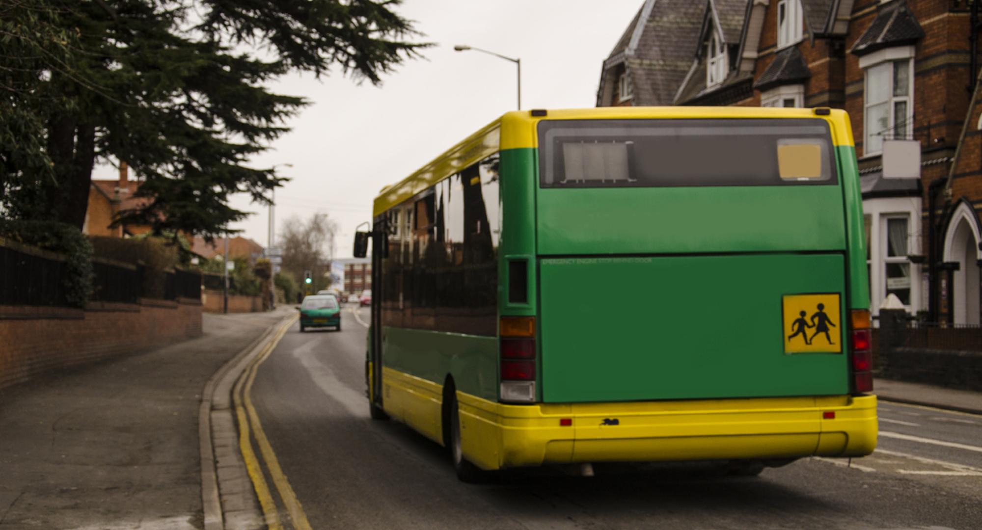 British school bus