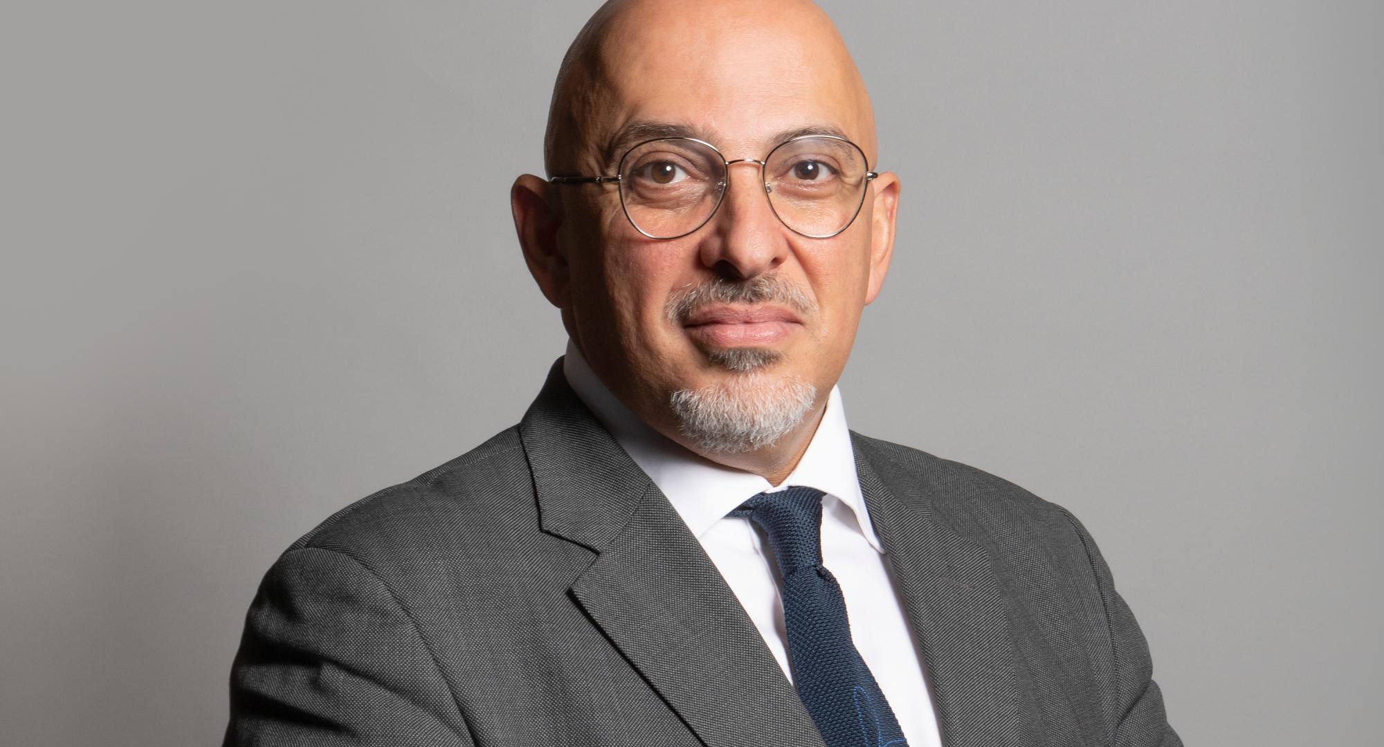 Nadhim Zahawi, Education Secretary, Official Portrait