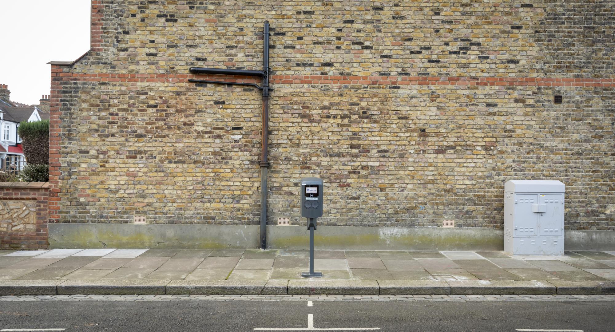 Liberty charge on street EV charger