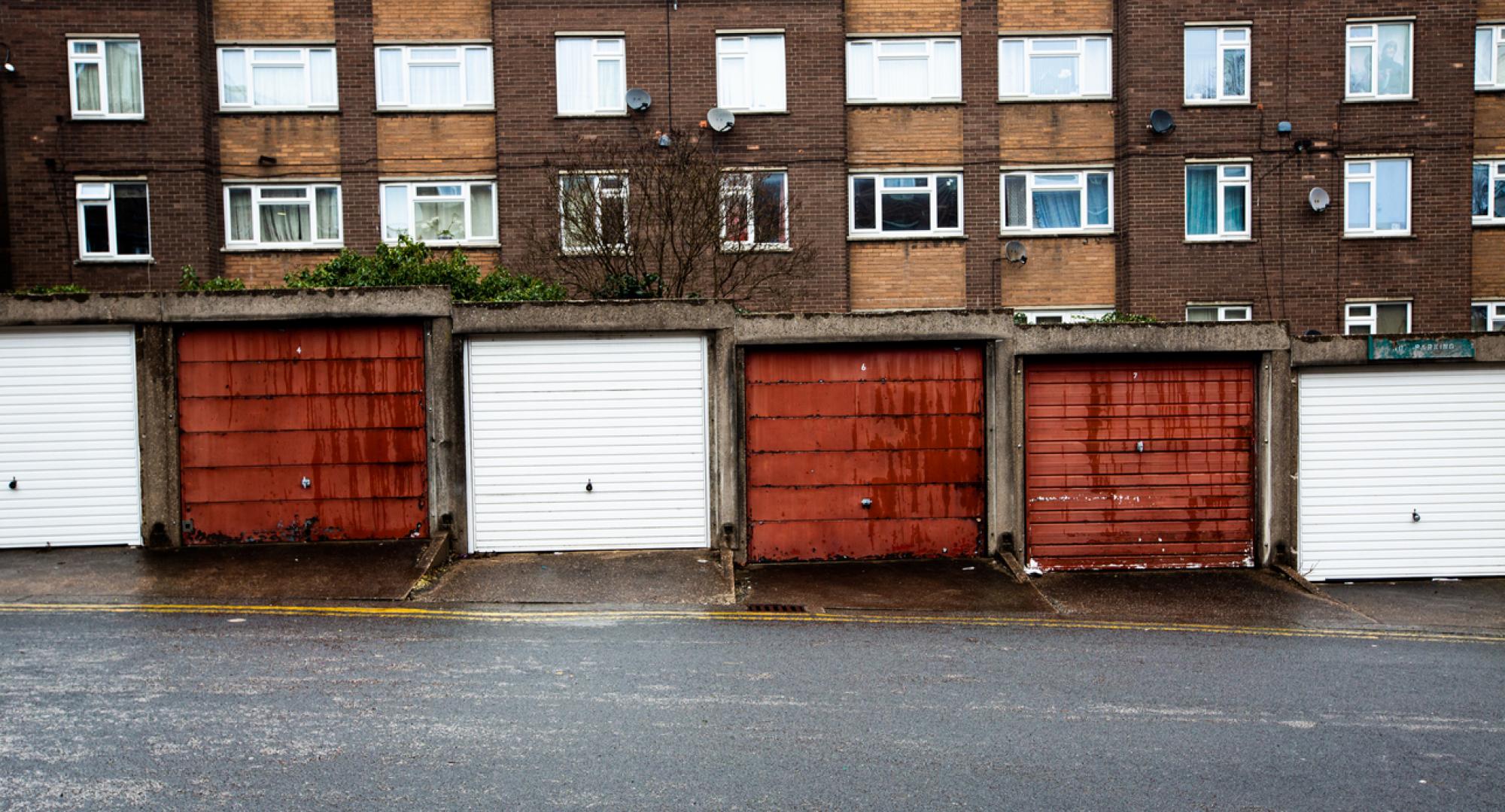 Poor standard housing in England