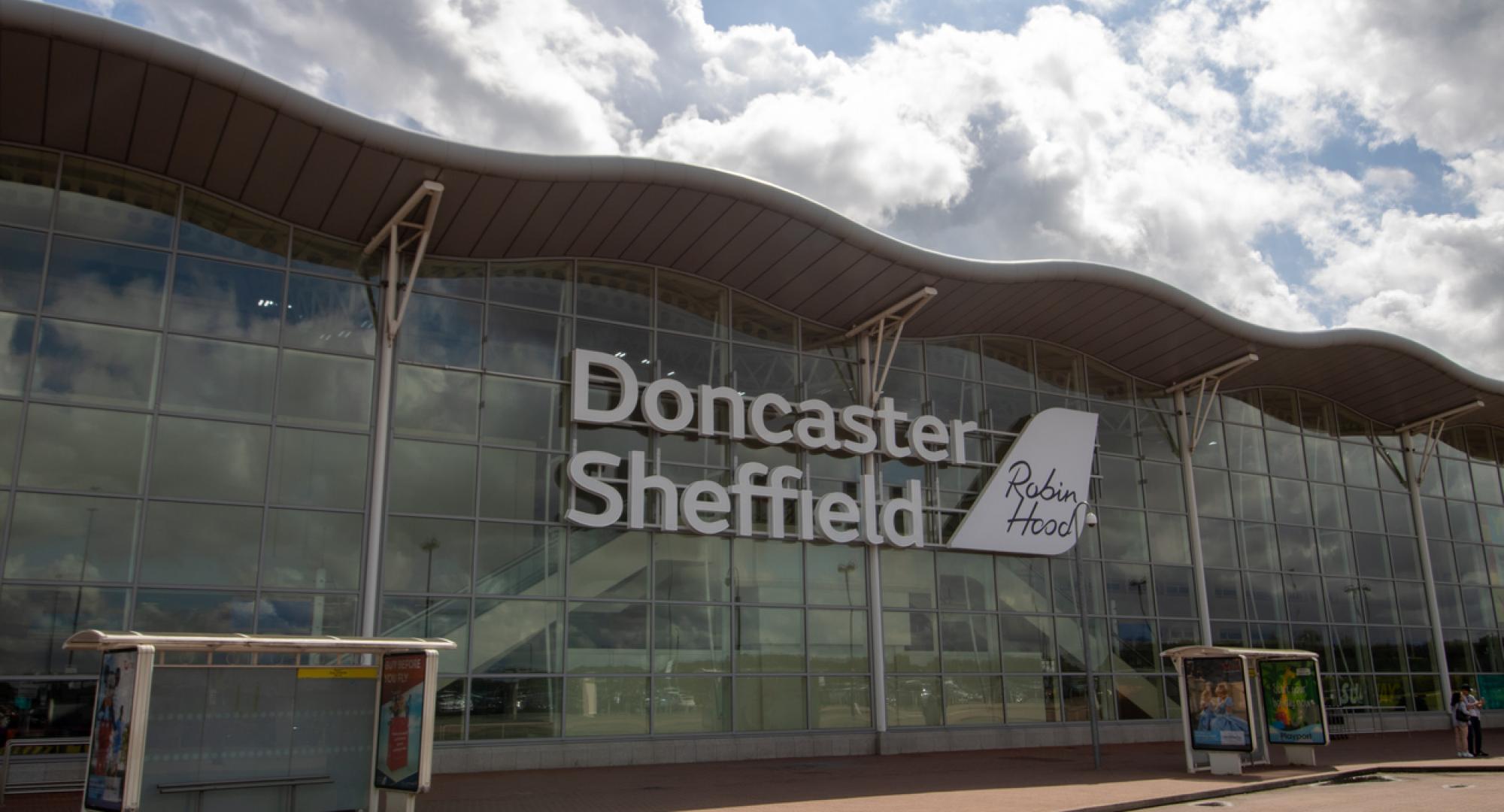 Exterior of Doncaster Sheffield Airport