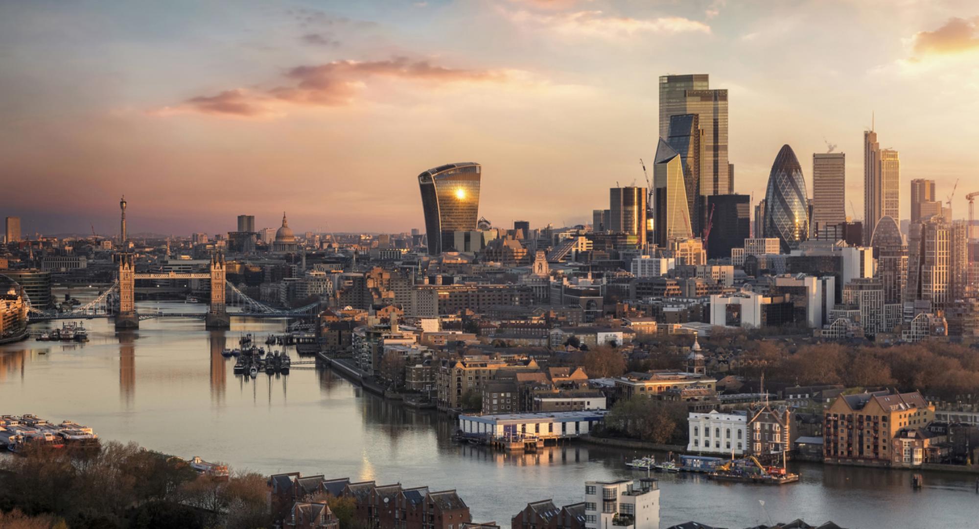 London city skyline