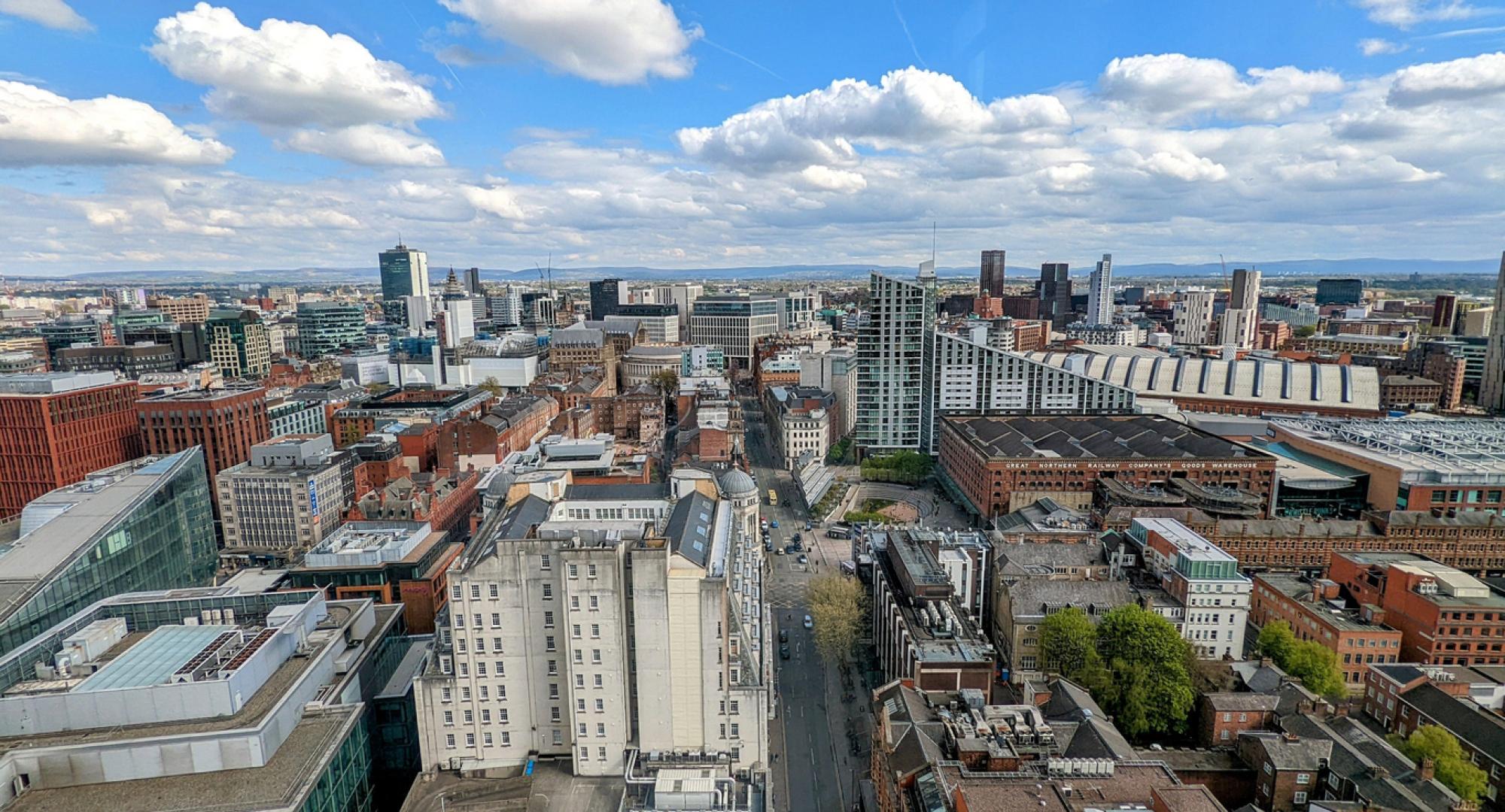 Manchester skyline