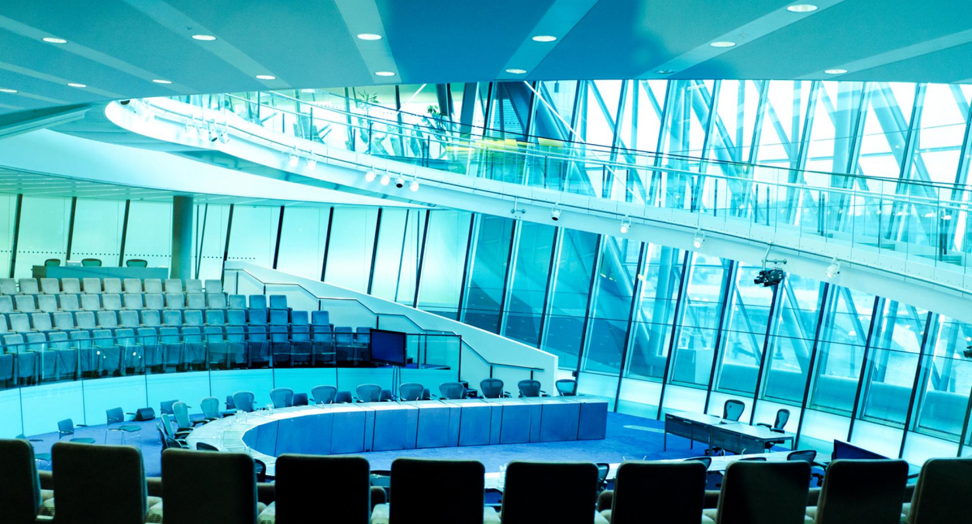 Meeting room at City Hall, London