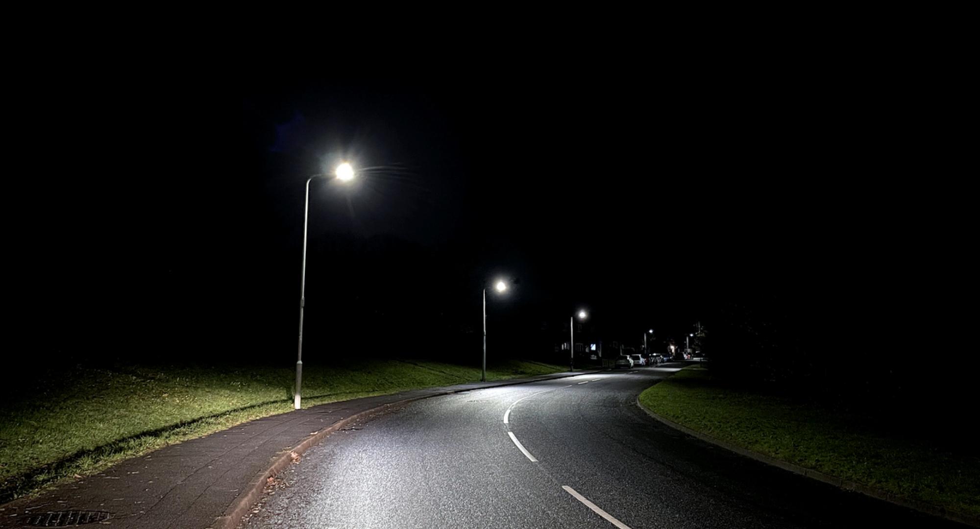 Street at night time