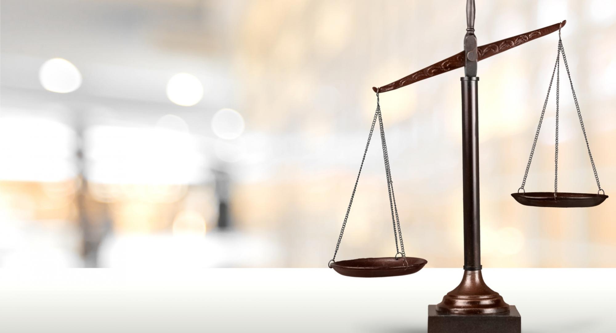 Justice scales