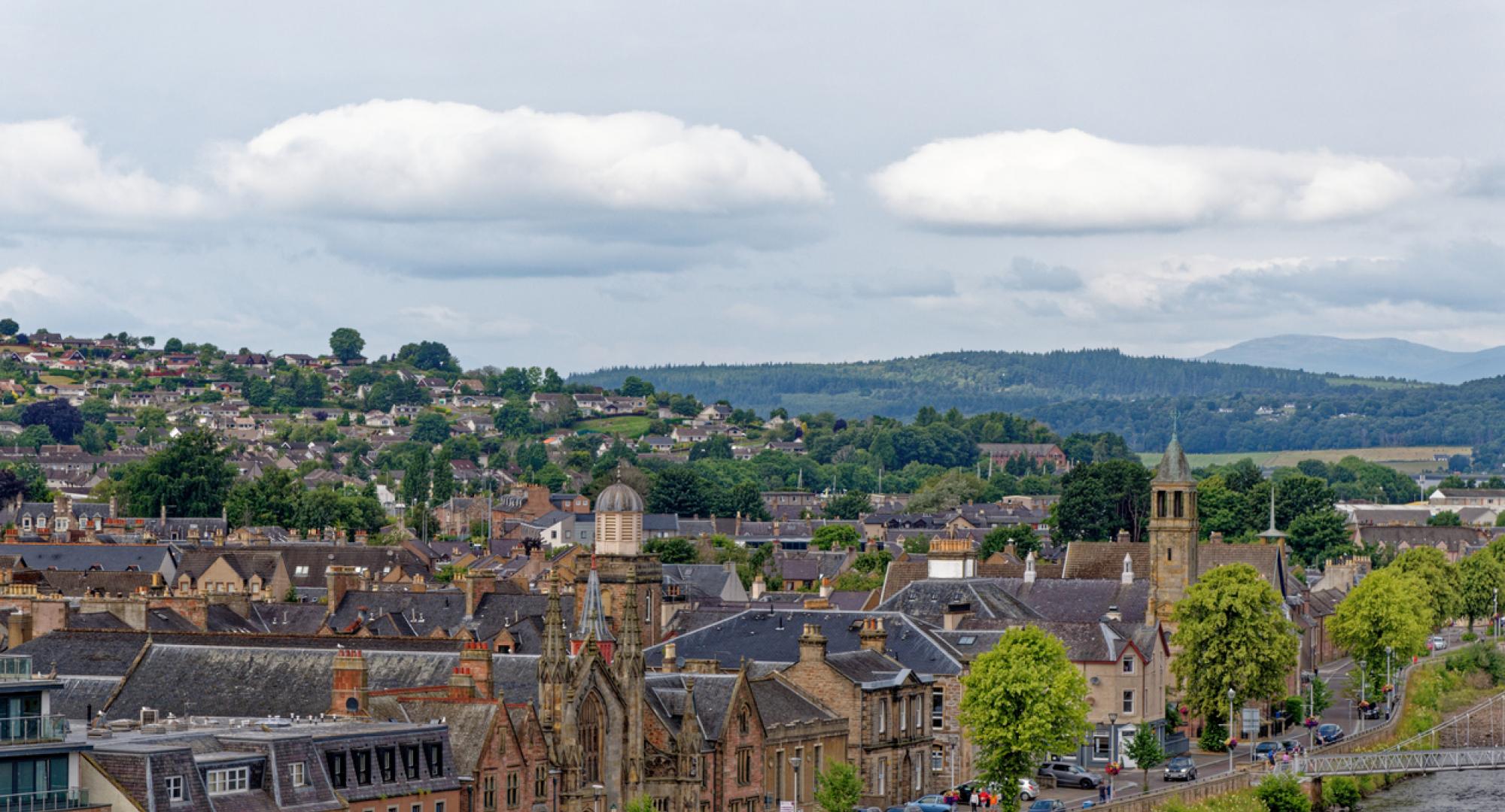 Inverness cityscape