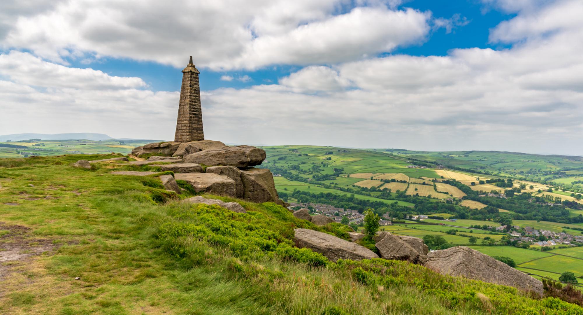 Wainman's pinnacle near Glusburn, North Yorkshire