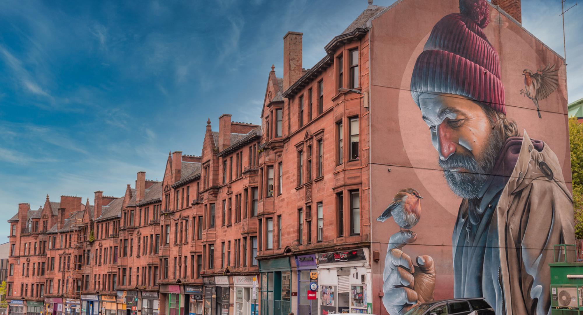 Mural in glasgow