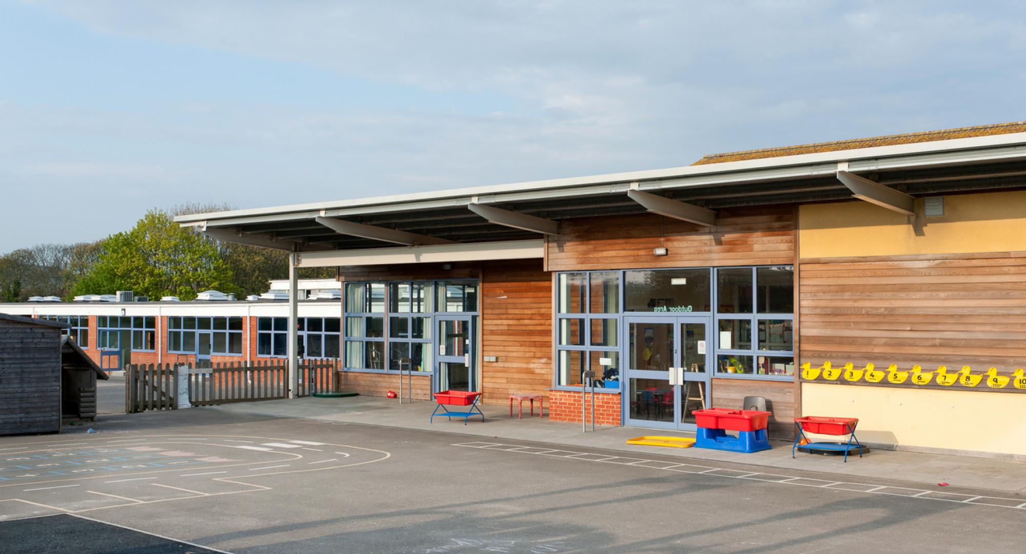 School building in the UK