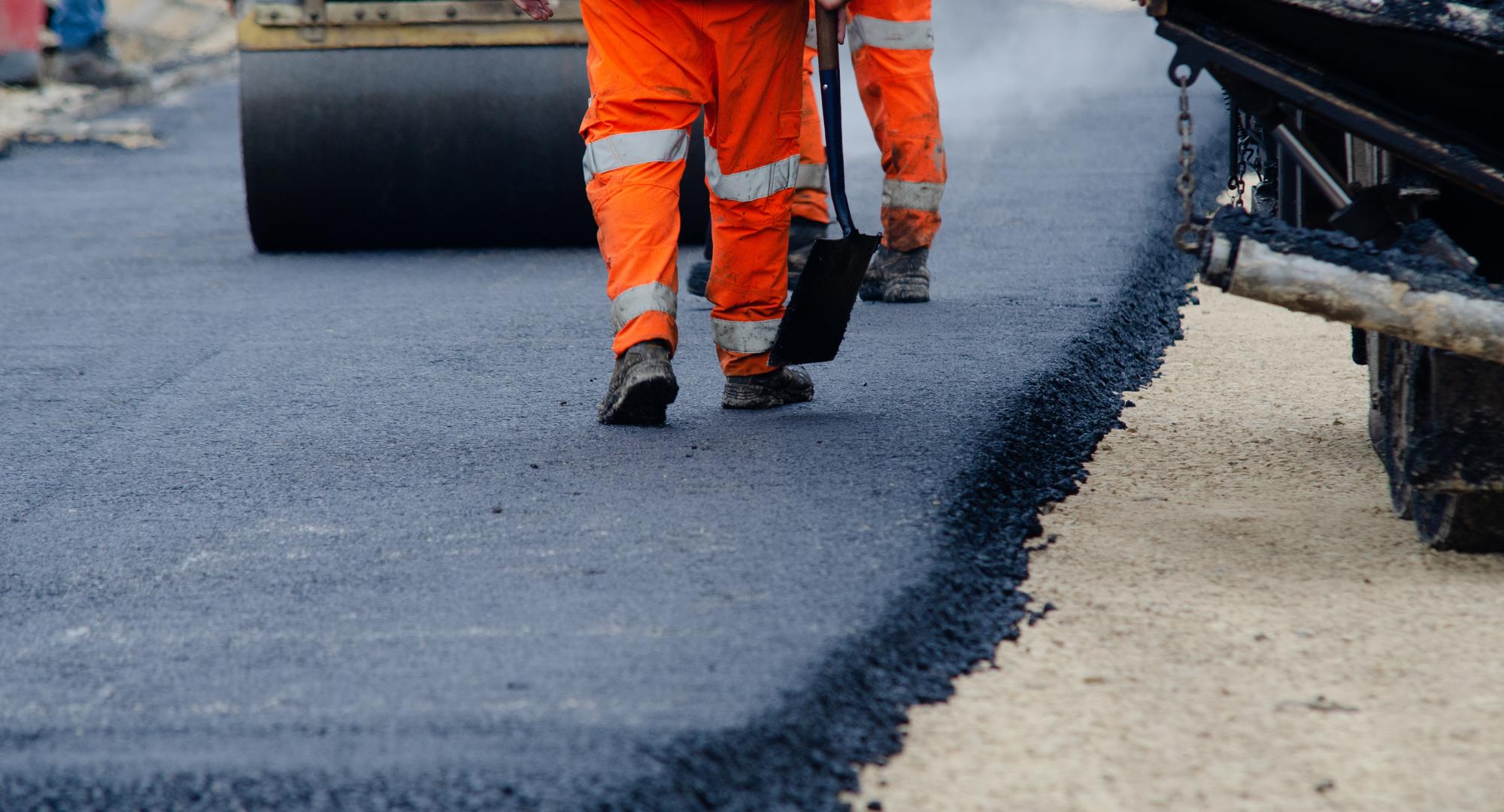 Tarmac road paving, via Istock 