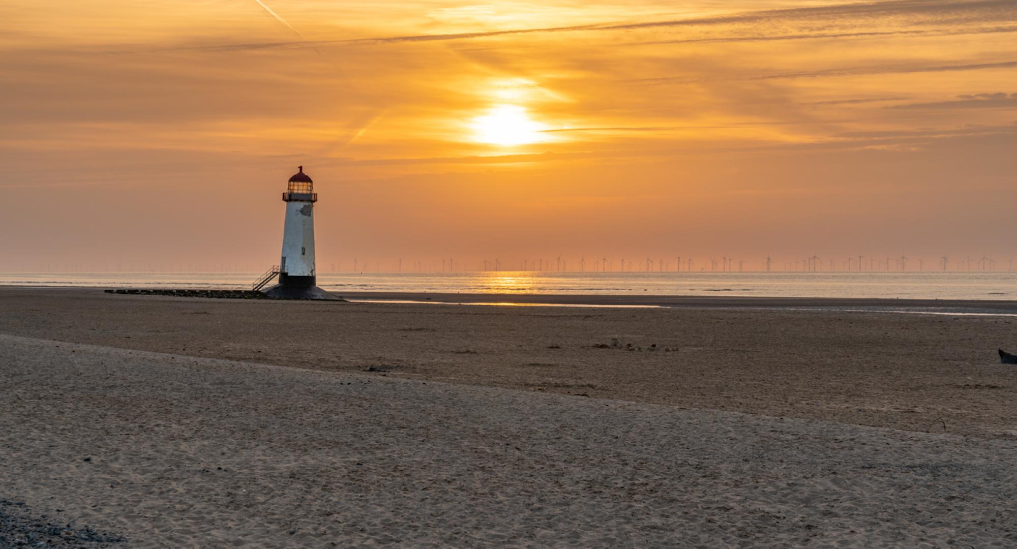 Lighthouse in Flintshire