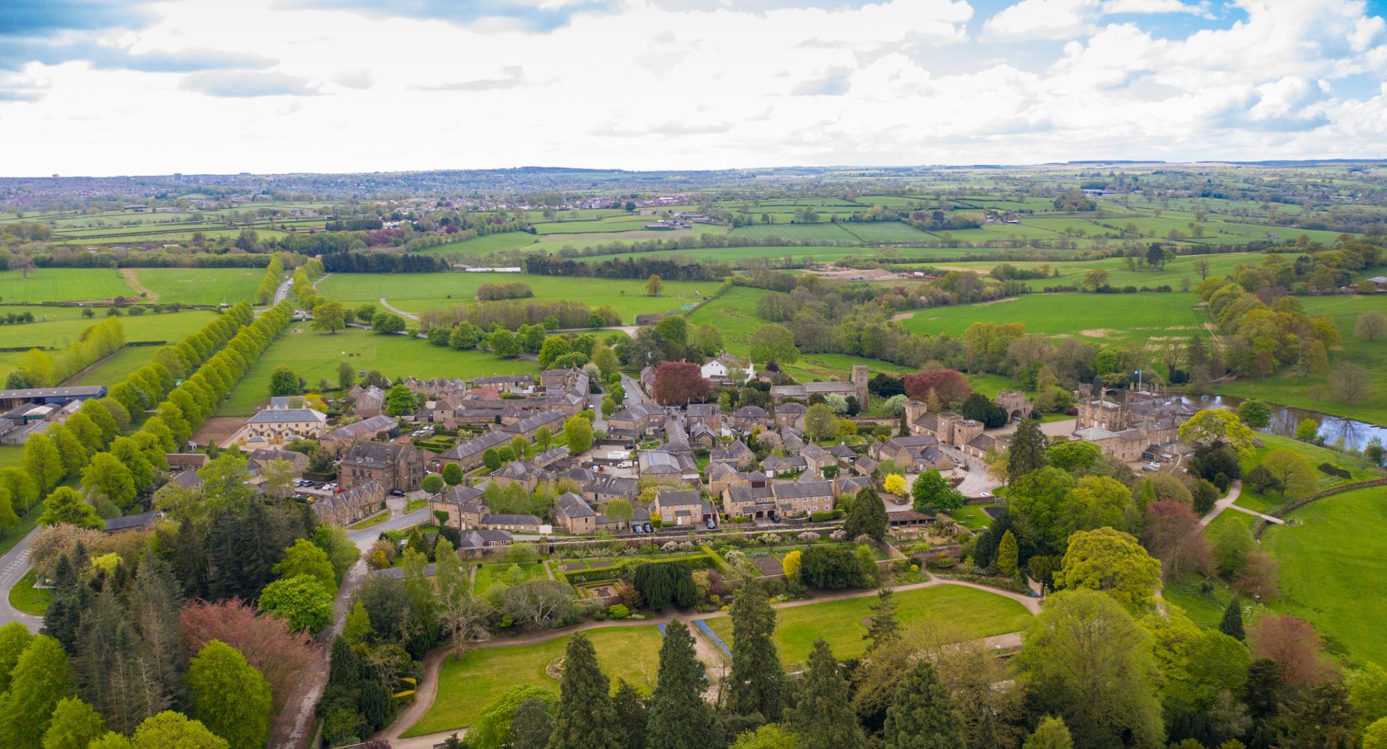 Rural england in North Yorkshire