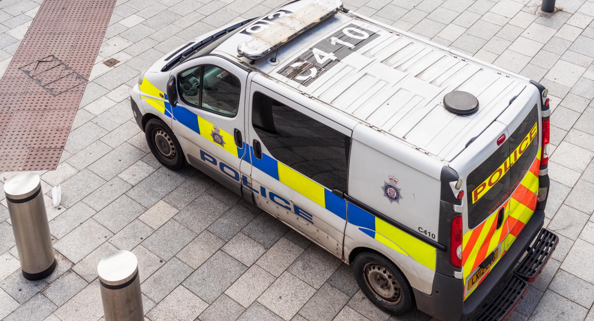 West Midlands Police van