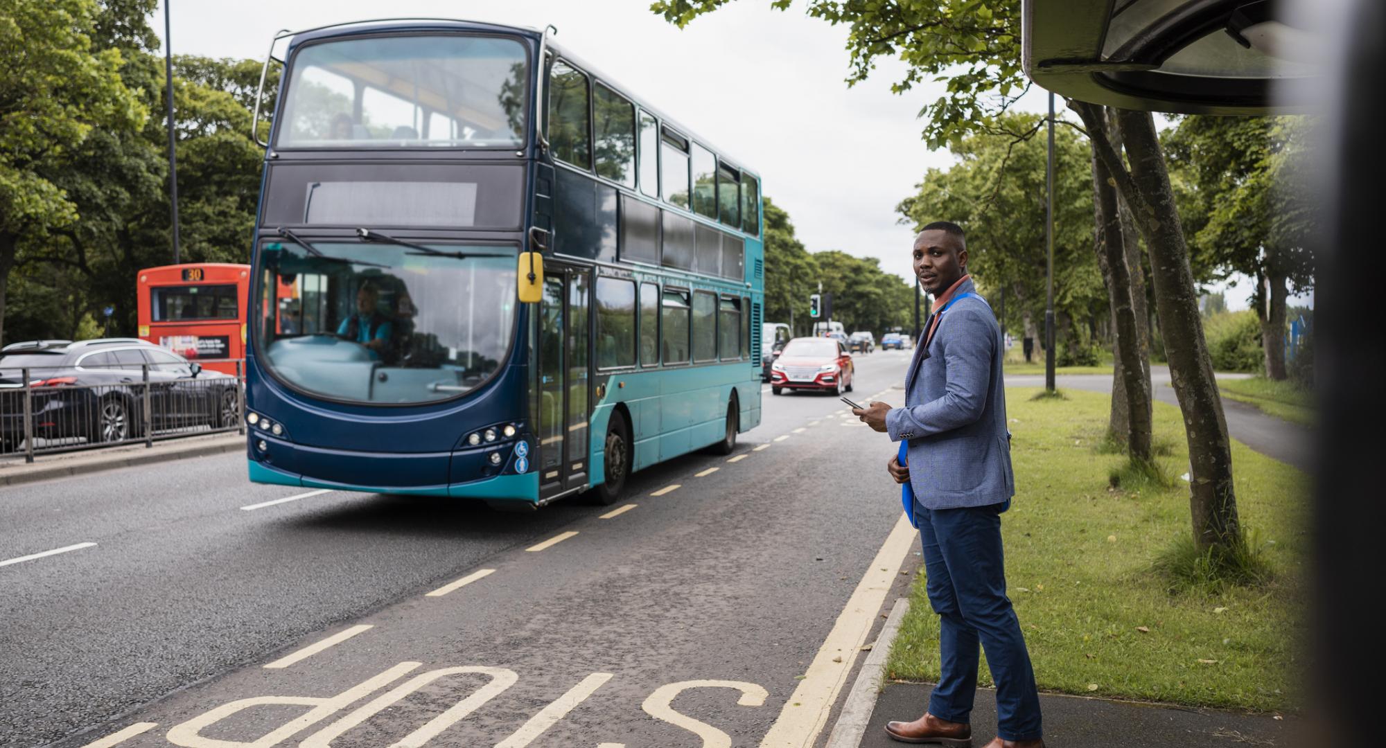 Bus in Newcastle